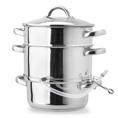 Соковарка KingHOFF KH 3302, 8 литра, Индукция, Инокс
