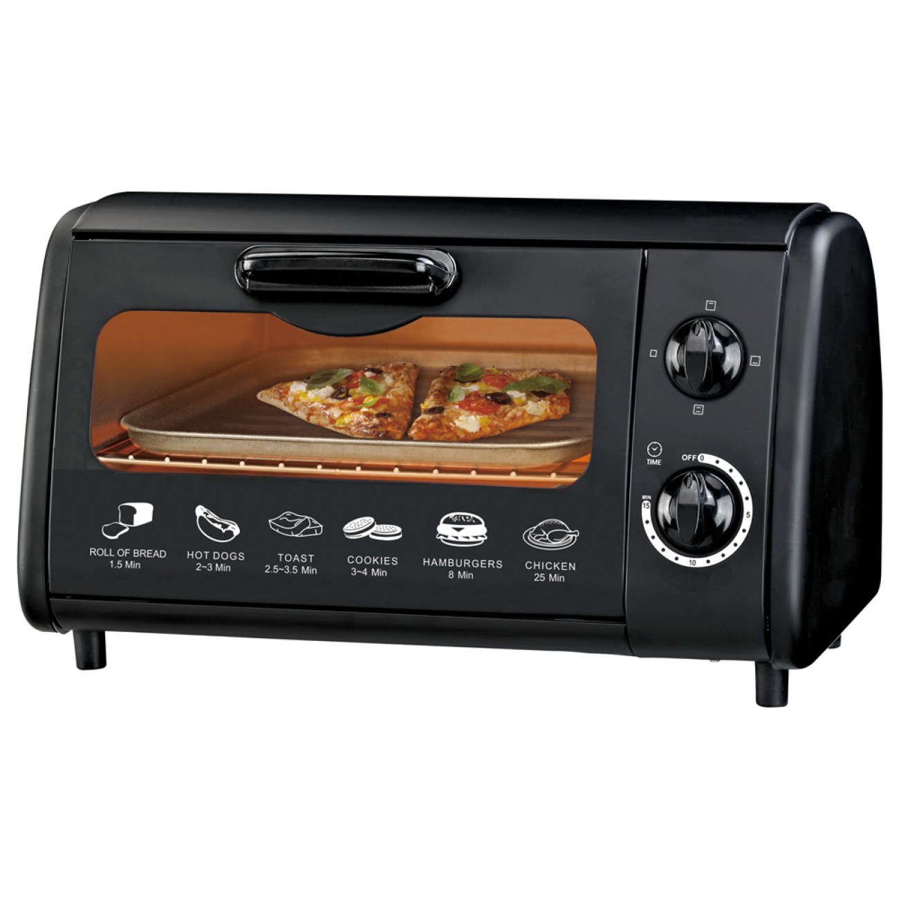 Тостер за сандвичи - фурна SAPIR SP 1441 P, 600W, 9 литра, Таймер, Тавичка, Черен Тостер за сандвичи - фурна SAPIR SP 1441 P, 600W, 9 литра, Таймер, Тавичка, Черен в Електрически фурни - SAPIR | Alleop