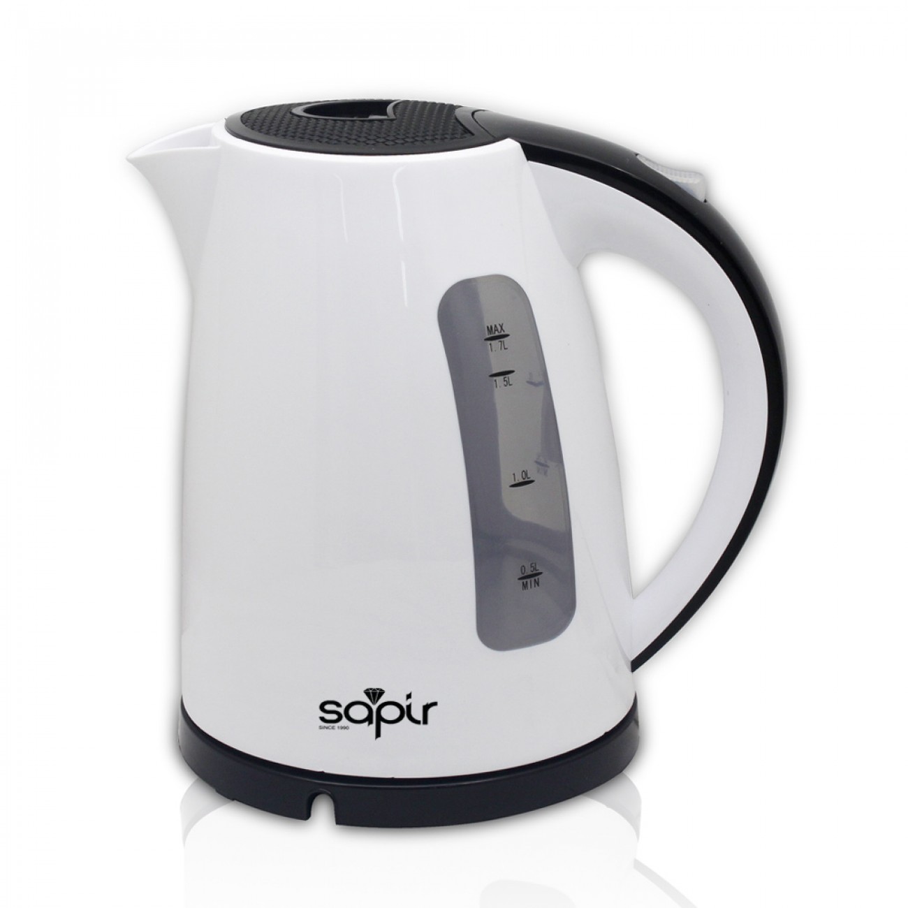 Електрическа кана SAPIR SP 1230 F, 2200W, 1.7 литра, Бял/Черен Електрическа кана SAPIR SP 1230 F, 2200W, 1.7 литра, Бял в Електрически кани - SAPIR | Alleop