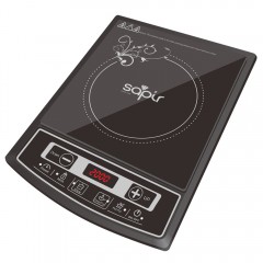 Индукционен котлон SAPIR SP 1445 LG, 2000W, LED екран, 4 функции, 8 степени