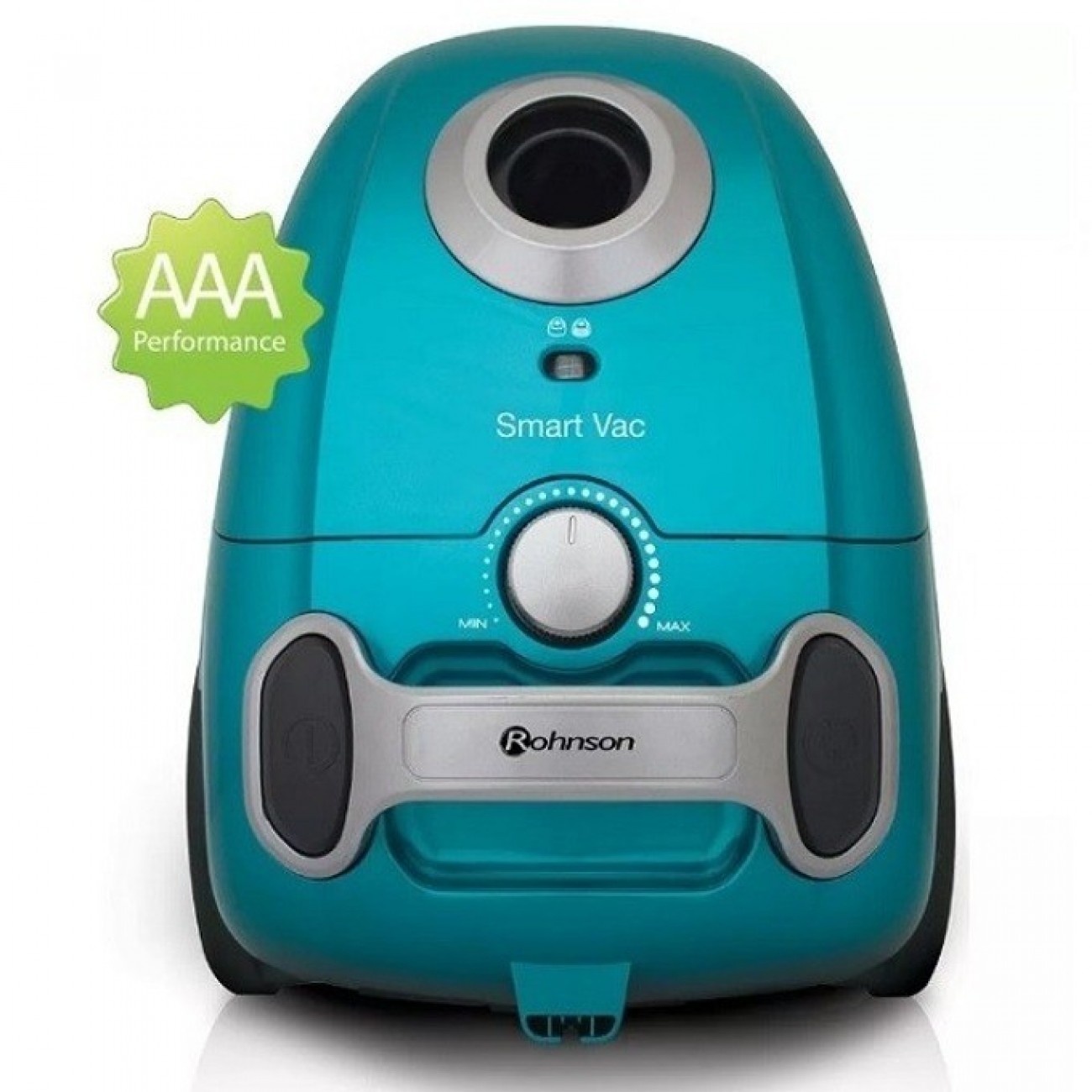 Прахосмукачка Rohnson R-136, с торба, 800 W, 2.5 л. капацитет на торбата, енергиен клас A, HEPA филтър, синя Прахосмукачка Rohnson R-136, клас А, с торба, HEPA филтър, синя в Прахосмукачки - | Alleop