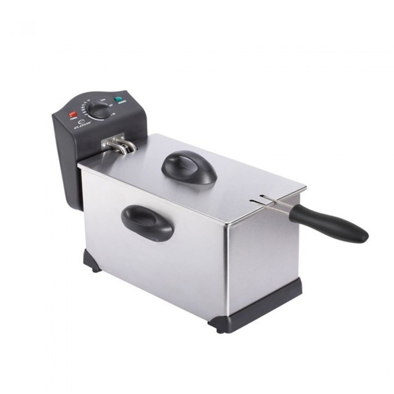 Фритюрник Arielli ADF-25BW, 2.5 л. вместимост, термостат, корпус от неръждаема стомана, 1600W Фритюрник Arielli ADF-25BW, 2.5 л. вместимост, термостат, корпус от неръждаема стомана, 1600W в Фритюрници - | Alleop