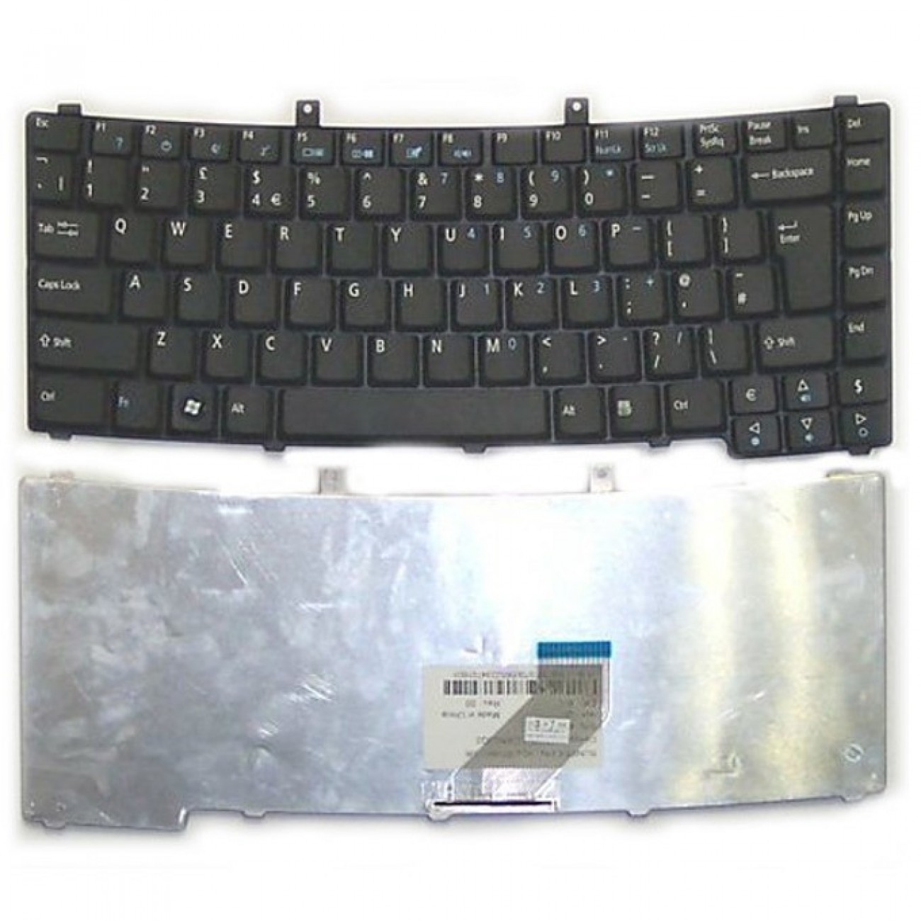 Клавиатура за лаптоп Acer, съвместима със серия TravelMate 2200 2490 3210 4230, черна, US/UK Клавиатура за лаптоп Acer, съвместима със серия TravelMate 2200 2490 3210 4230, черна, US/UK в Резервни части - | Alleop