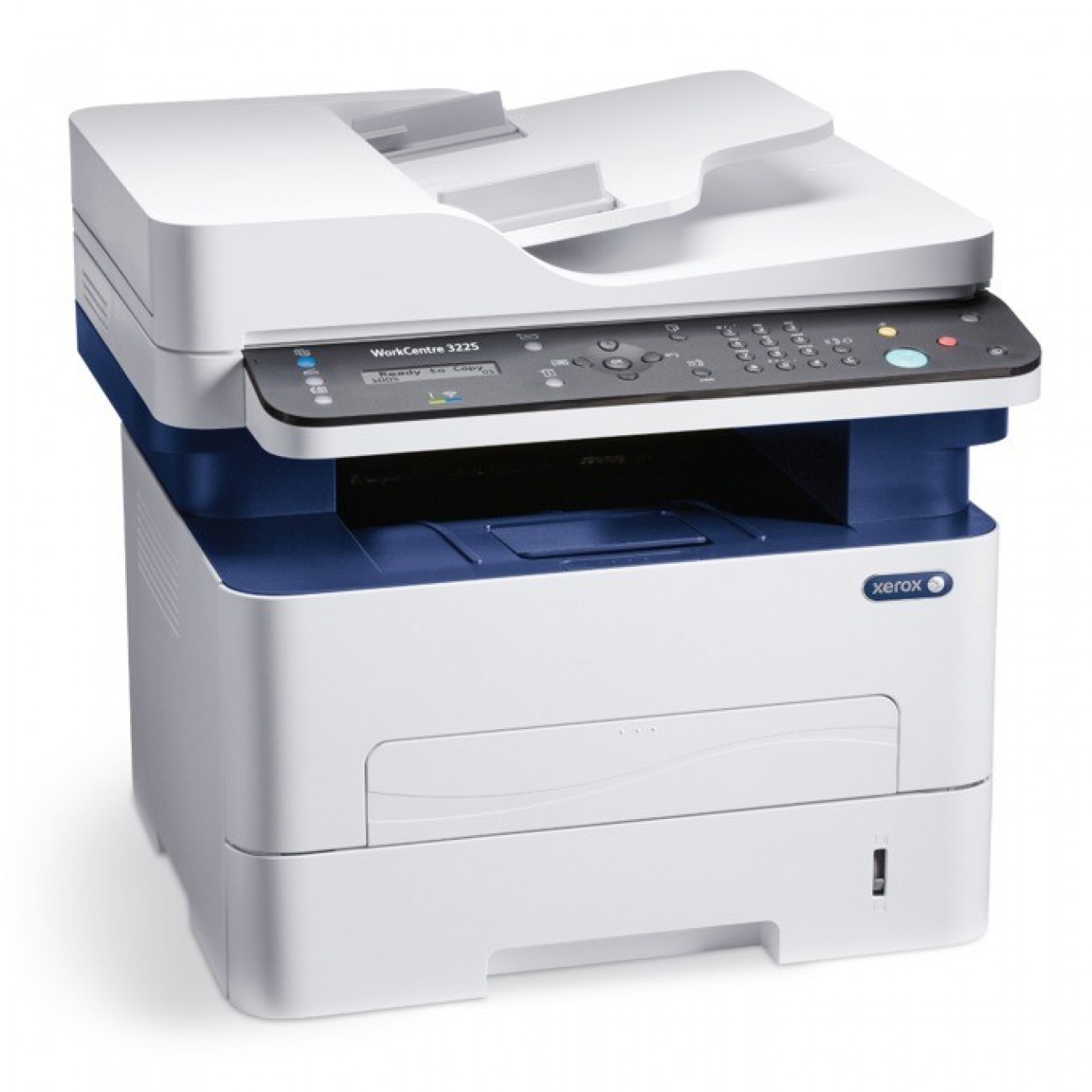 Мултифункционално лазерно устройство Xerox WorkCentre 3225DNI, принтер/скенер/копир/факс, 4800x600dpi, 26 стр/мин, LAN 100, Wi-Fi, USB, ADF, дустранен печат, A4 Мултифункционално лазерно устройство Xerox WorkCentre 3225DNI, принтер/скенер/копир/факс, 4800x600dpi, 26 стр/мин, LAN 100, Wi-Fi, USB, ADF, дустранен печат, A4 в Мултифункционали и MFP - | Alleop