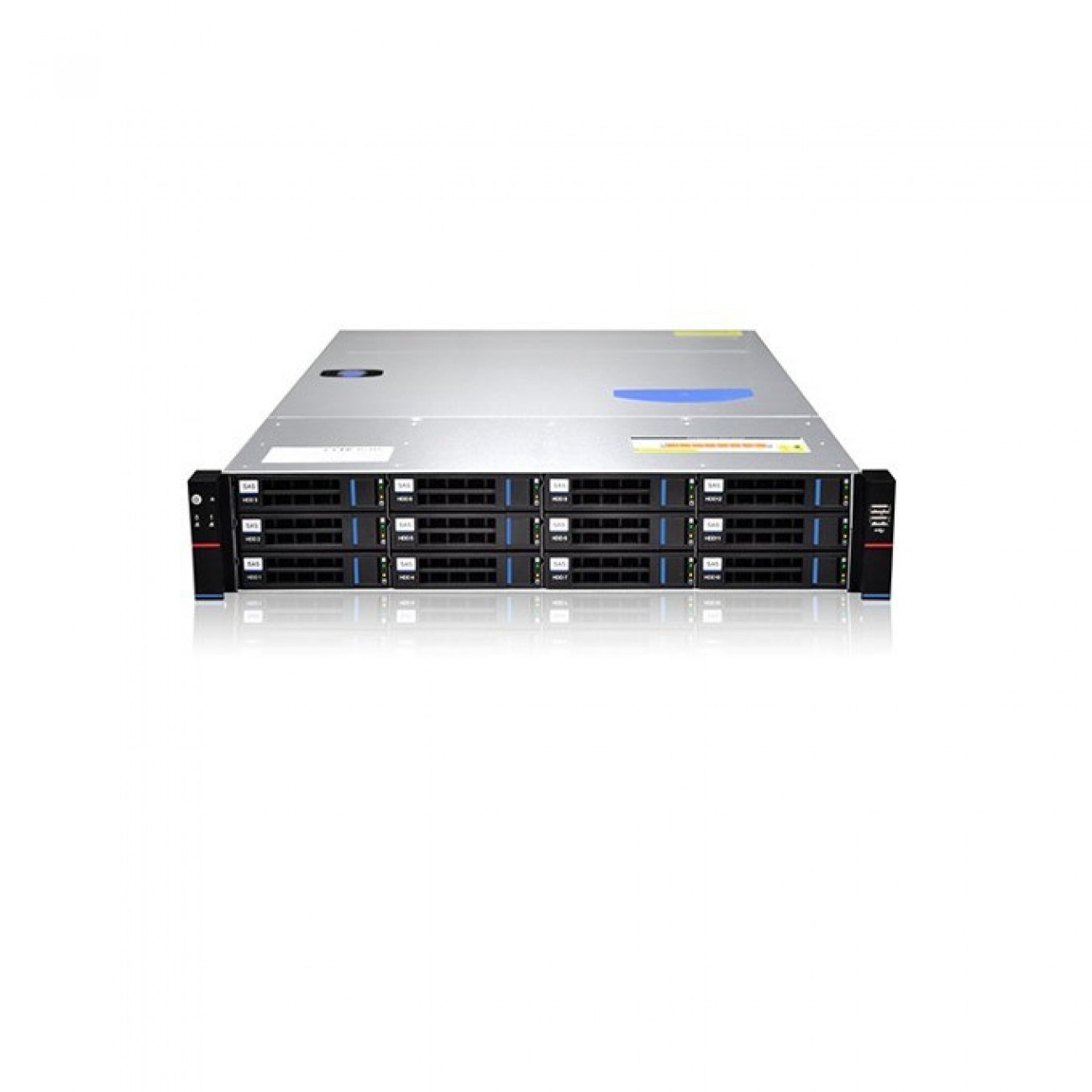 Кутия Gooxi RMC2112-670-HSE-R800, 2U Rack Mount, 12x 3.5 Кутия Gooxi RMC2112-670-HSE-R800, 2U Rack Mount, 12x 3.5/2.5 SATA/SAS Hot Swap, 800W 80+ Platinum захранване в Сървърни кутии - | Alleop
