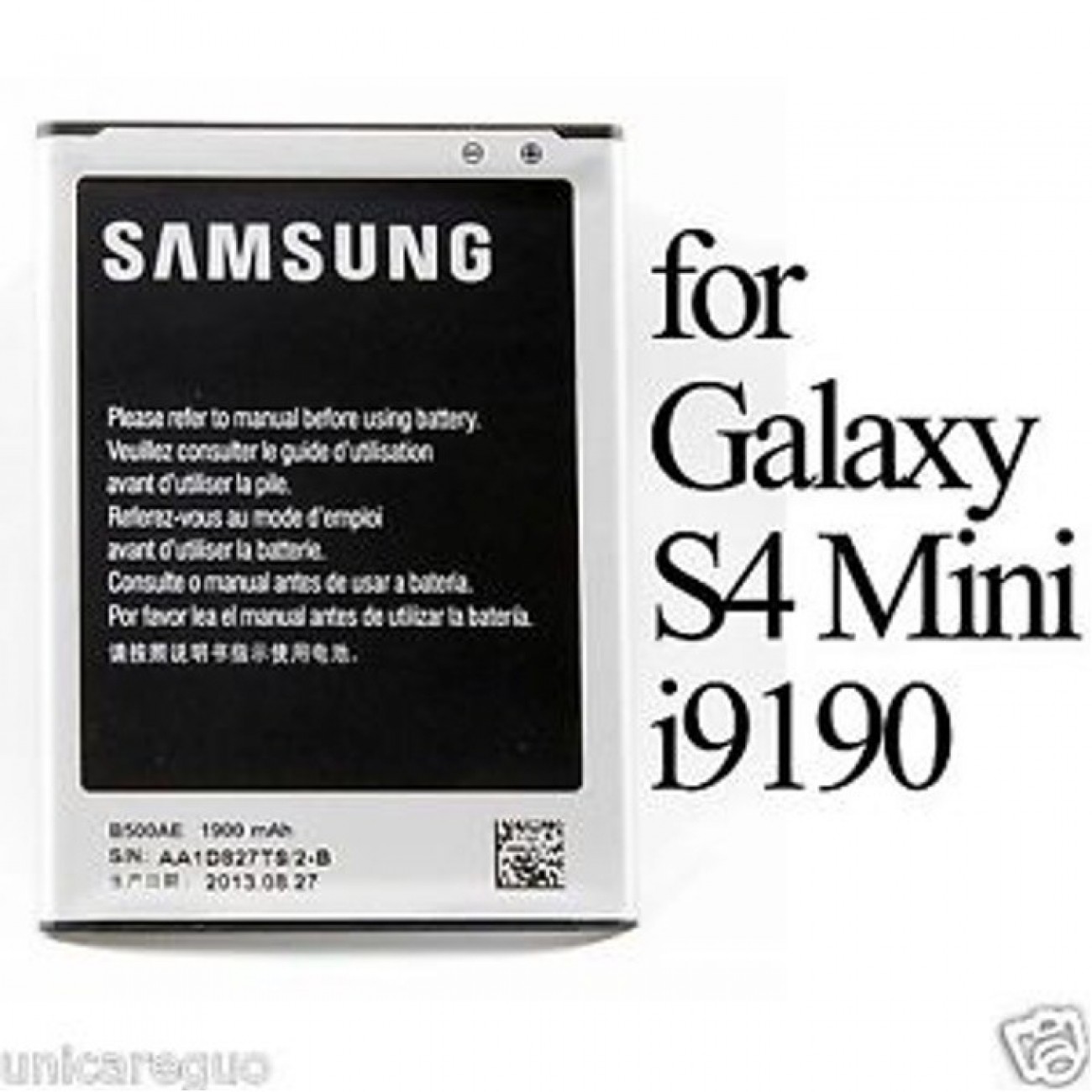 Батерия (заместител) за Samsung Galaxy S4 mini, 1900mAh Батерия (заместител) за Samsung Galaxy S4 mini, 1900mAh в Батерии за Телефони, Таблети - | Alleop