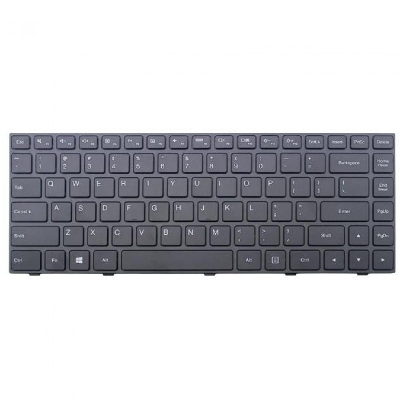 Клавиатура за Lenovo Ideapad 100-14, US, кирилица, черна Клавиатура за Lenovo Ideapad 100-14, US, кирилица, черна в Резервни части - | Alleop