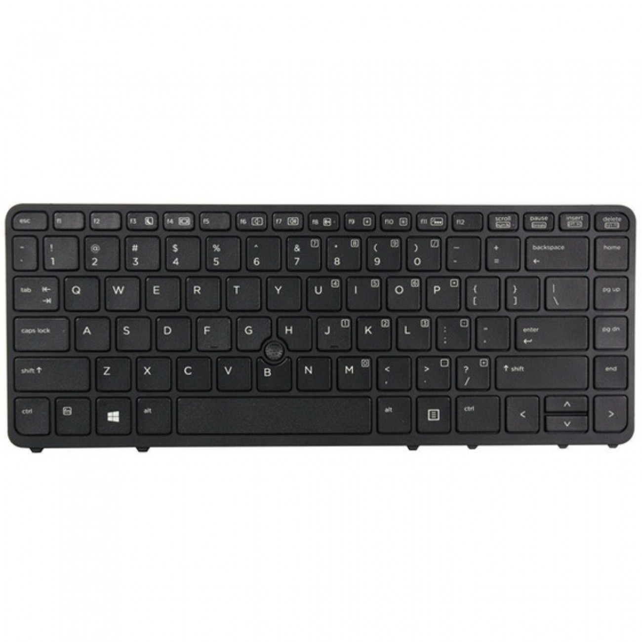 Клавиатура за HP EliteBook 840 G1 850 G1, US, кирилица(бели букви), черна Клавиатура за HP EliteBook 840 G1 850 G1, US, кирилица(бели букви), черна в Резервни части - | Alleop
