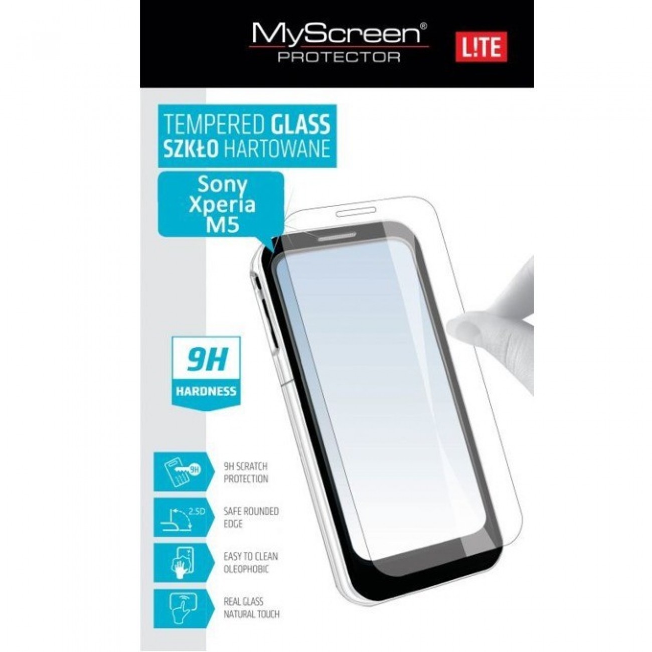 Протектор от закалено стъкло/Tempered Glass/ Lite Glass за Sony Xperia M5, прозрачно Протектор от закалено стъкло/Tempered Glass/ Lite Glass за Sony Xperia M5, прозрачно в Защитно фолио - | Alleop