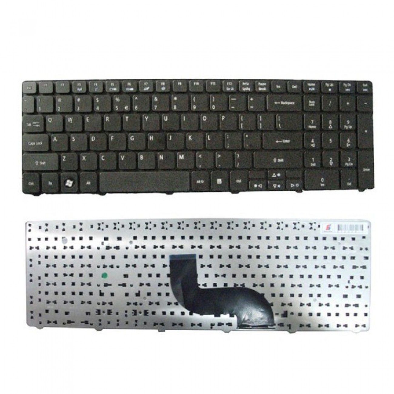 Клавиатура за Acer Aspire 5251, съвместима с 5336/5551/5553/5741/5742/5745/7745, с КИРИЛИЦА Клавиатура за Acer Aspire 5251, съвместима с 5336/5551/5553/5741/5742/5745/7745, с КИРИЛИЦА в Резервни части - | Alleop