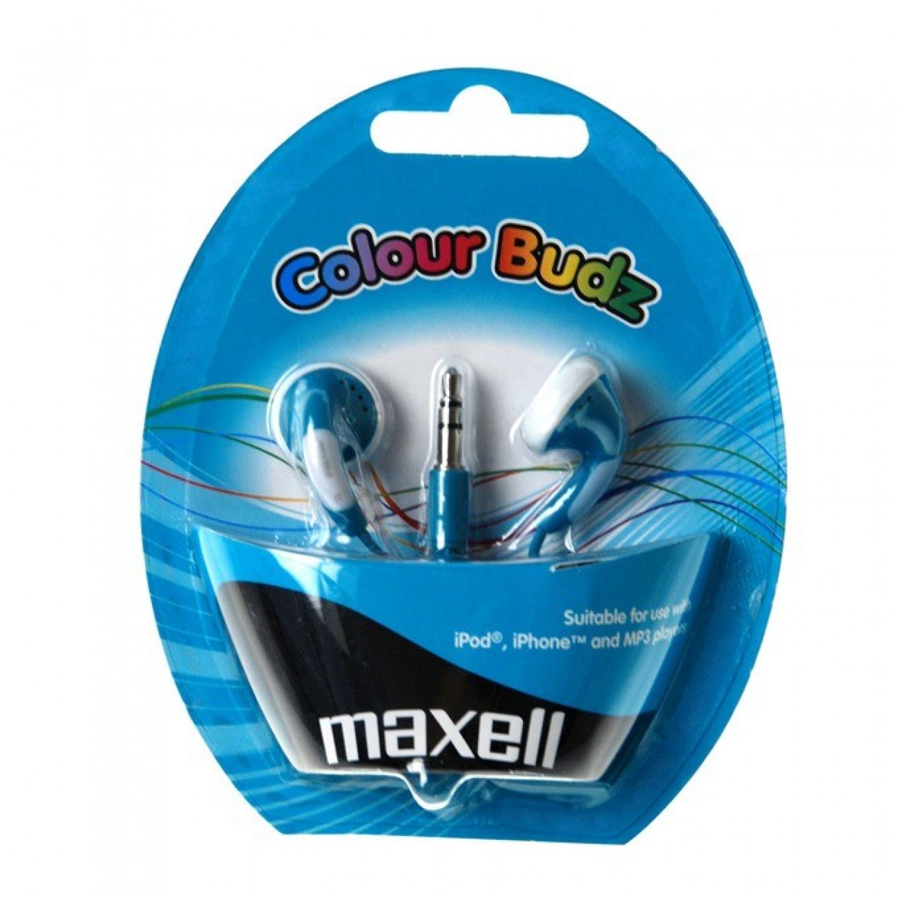 Слушалки MAXELL color BUDS, сини, тапи Слушалки MAXELL color BUDS, сини, тапи в Слушалки - | Alleop