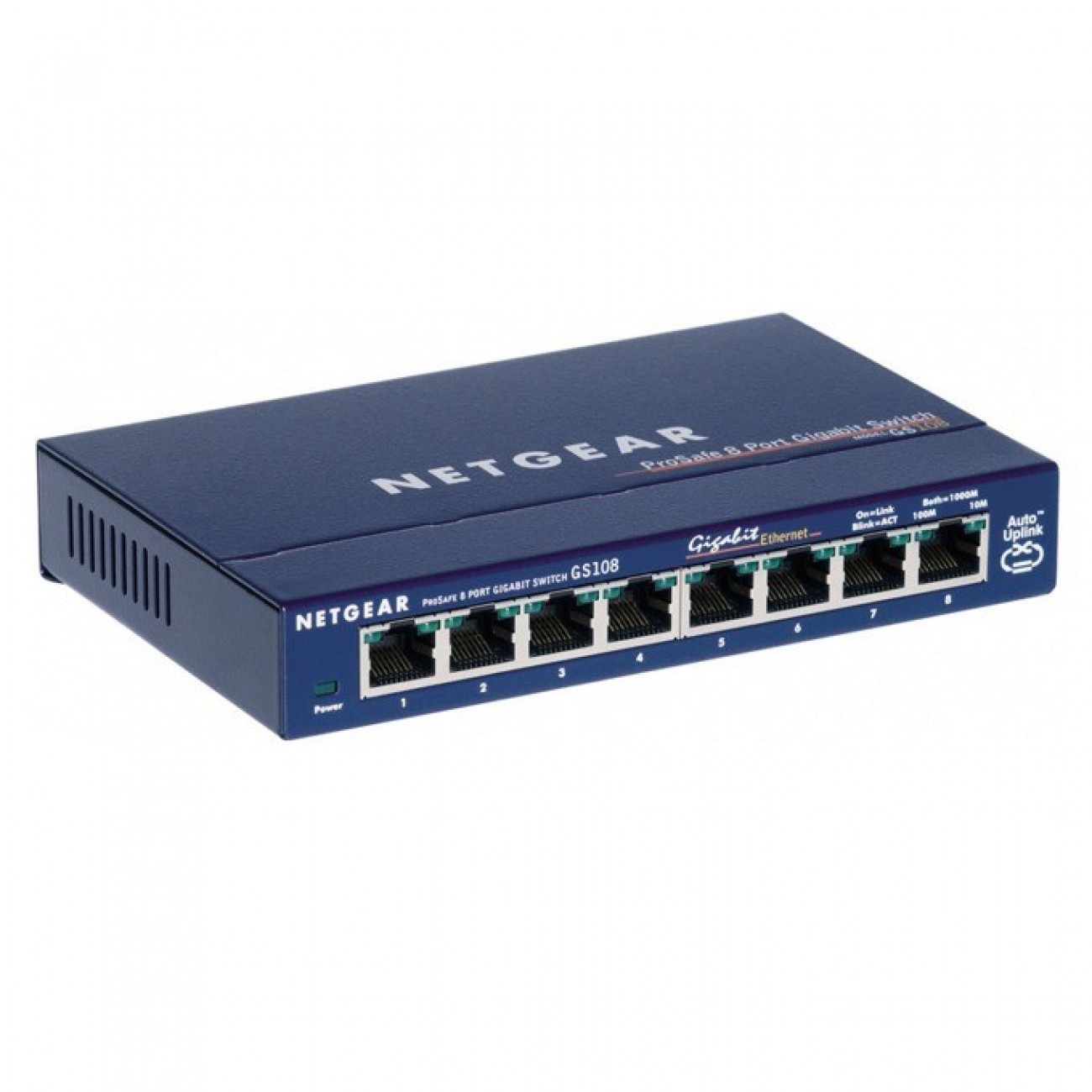 Суич Netgear GS108GE, 1000Mbps, 8-Port Switch Netgear GS108GE, 1000Mbps, 8-Port в Суич - | Alleop