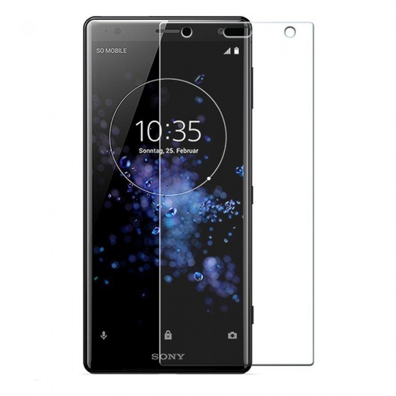 Протектор от закалено стъкло /Tempered Glass DF 52401 за Sony Xperia XZ2, 0.3 mm Протектор от закалено стъкло /Tempered Glass DF 52401 за Sony Xperia XZ2, 0.3 mm в Защитно фолио - | Alleop