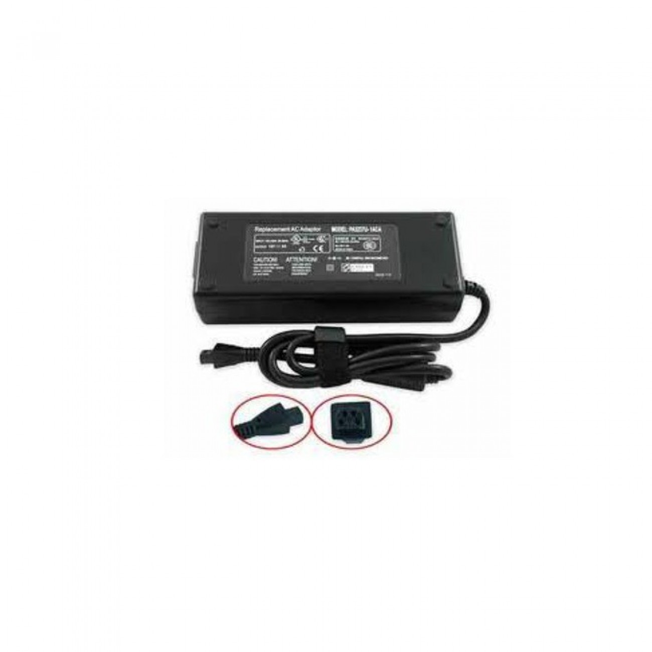 Захранване (заместител) за лаптопи Toshiba, 15V/8A/120W, 4-пинова букса Захранване (заместител) за лаптопи Toshiba, 15V/8A/120W, 4-пинова букса в Захранвания за Лаптопи - | Alleop