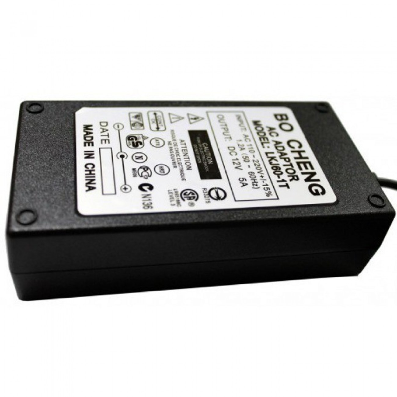 Захранване 12V 5.0A 5.5/2.5мм Захранване 12V 5.0A 5.5/2.5мм в Захранвания аксесоари - | Alleop