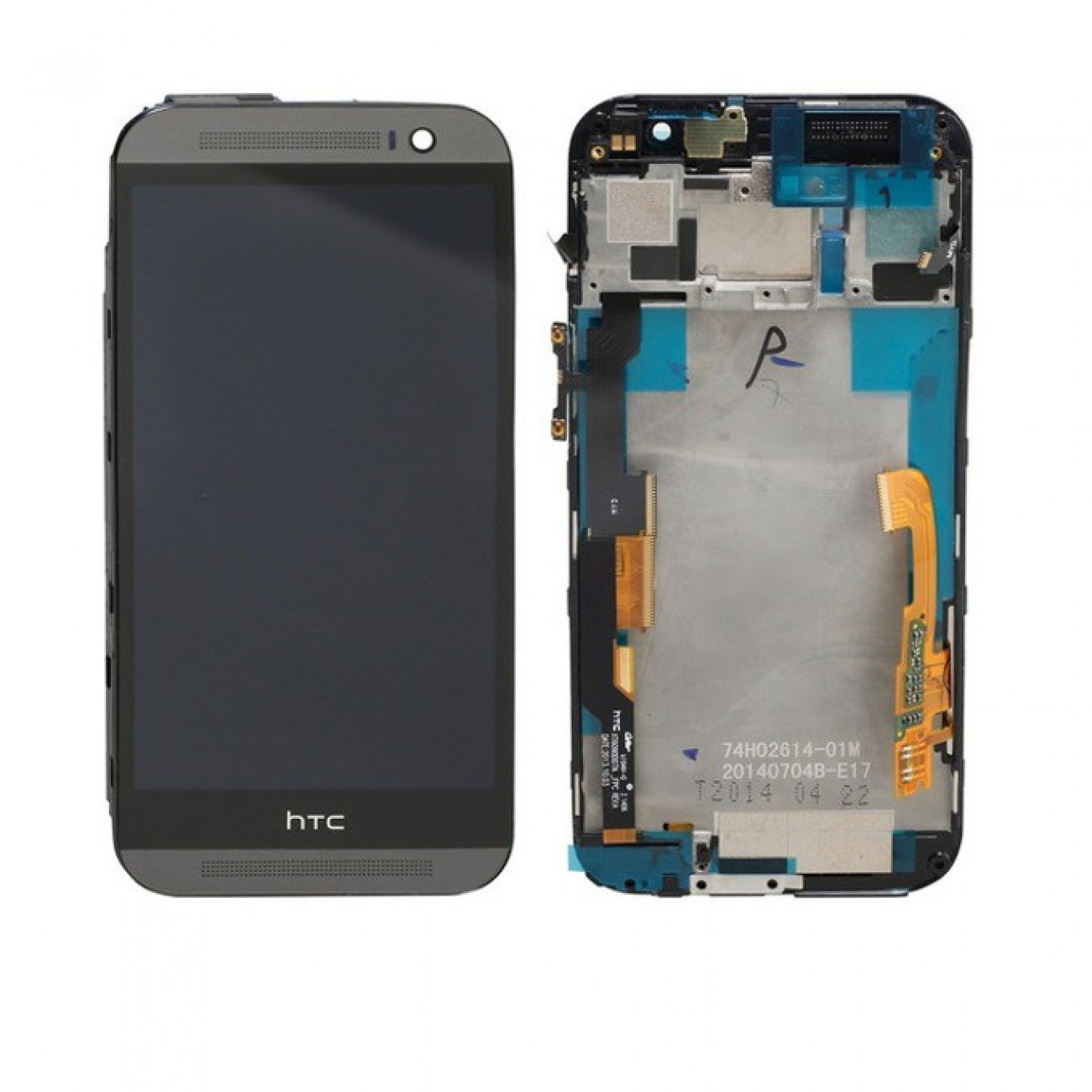 Дисплей за HTC One M8, LCD with touch and frame, черен Дисплей за HTC One M8, LCD with touch and frame, черен в Резервни части - | Alleop