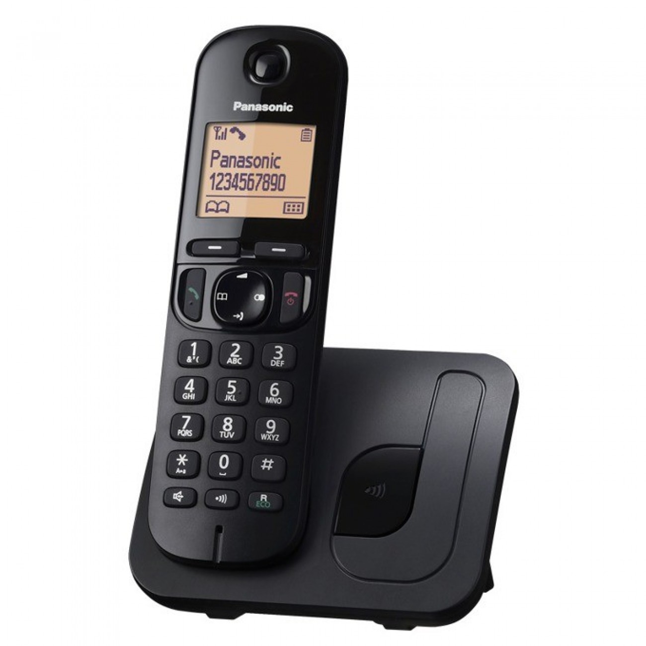 Безжичен телефон Panasonic KX-TGC210FXB, 1.6(4,06) LCD дисплей, черен Безжичен телефон Panasonic KX-TGC210 FXB, 1.6(4,06) LCD дисплей, черен в Безжични телефони - | Alleop