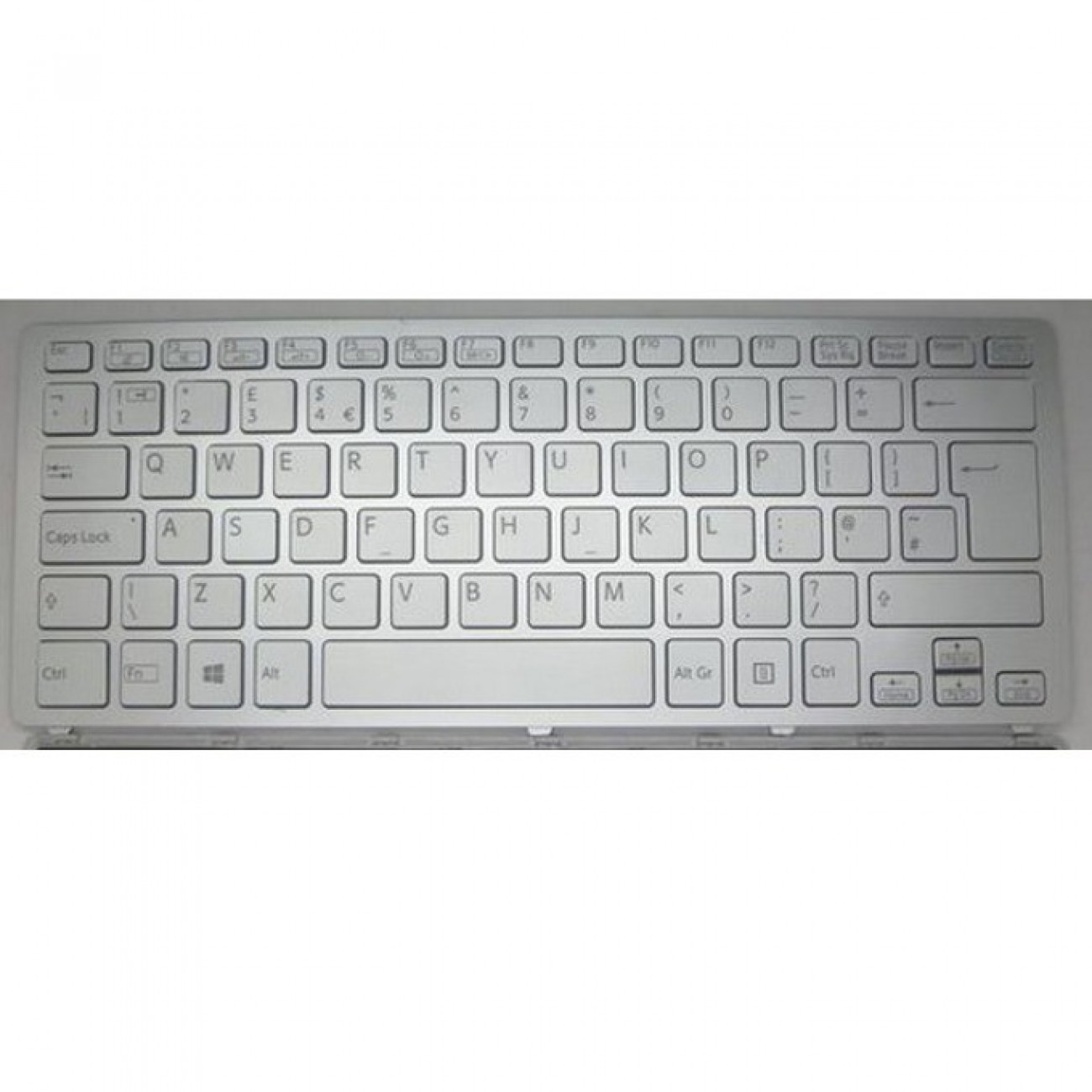 Клавиатура за SONY VAIO SVF14N Series, US, подсветка, сребриста със сребриста рамка Клавиатура за SONY VAIO SVF14N Series, US, подсветка, сребриста със сребриста рамка в Резервни части - | Alleop