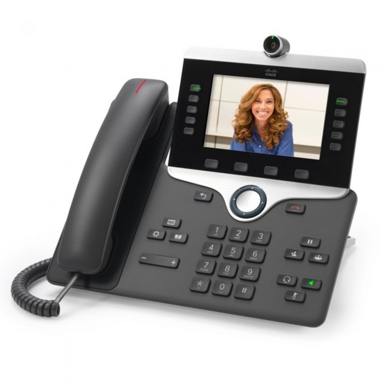 VoIP телефон Cisco IP Phone 8845, 5.0 (12.70 cm) WVGA цветен дисплей, 5 линии, 2x LAN1000, PoE, тъмно сив VoIP телефон Cisco IP Phone 8845, 5.0 (12.70 cm) WVGA цветен дисплей, 5 линии, 2x LAN1000, PoE, тъмно сив в VoIP Телефони - | Alleop