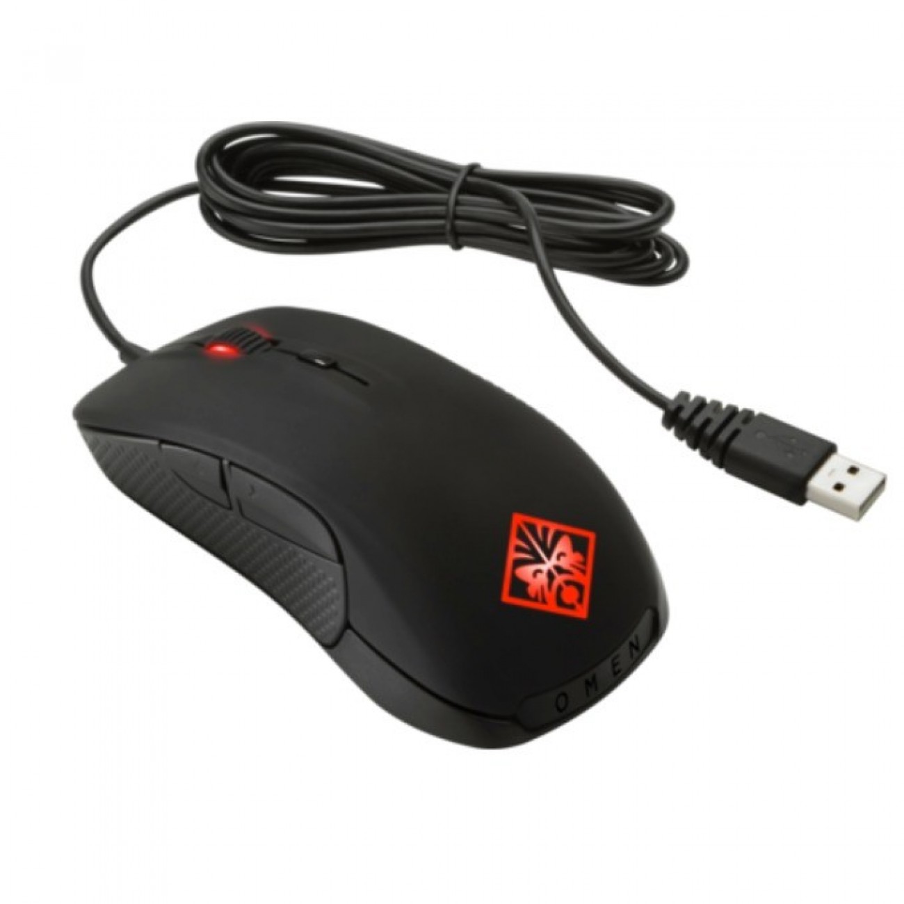 Мишка HP Omen SteelSeries, лазерна, гейминг, USB, черна Мишка HP Omen SteelSeries, лазерна, гейминг, USB, черна в Мишки - | Alleop