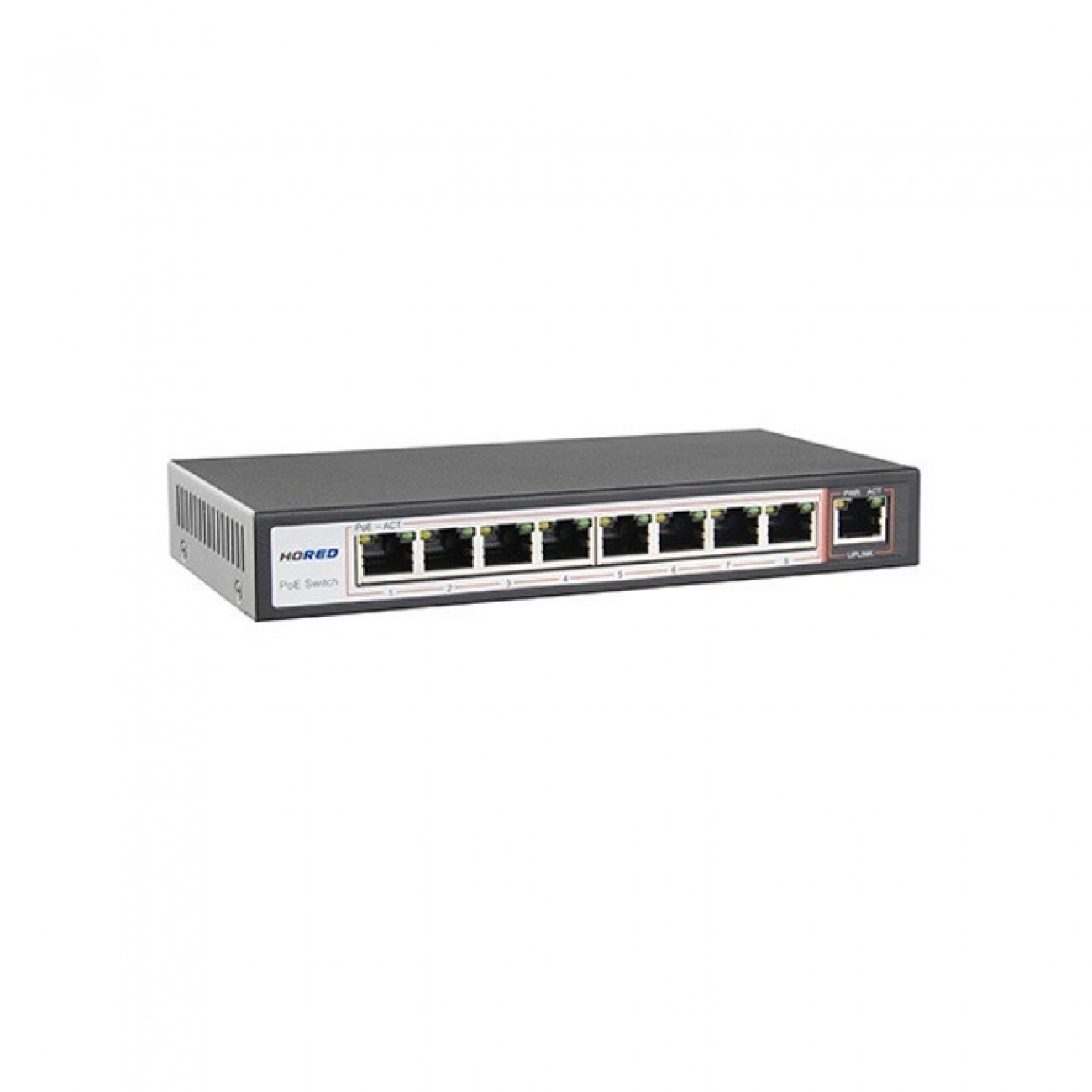 Суич Hored PS5081, 8x 10/100Mbps RJ-45 ports, PoE, 10/100Mbps RJ-45 port Switch Hored PS5081, 8x 10/100Mbps RJ-45 ports, PoE, 10/100Mbps RJ-45 port в Суич - | Alleop