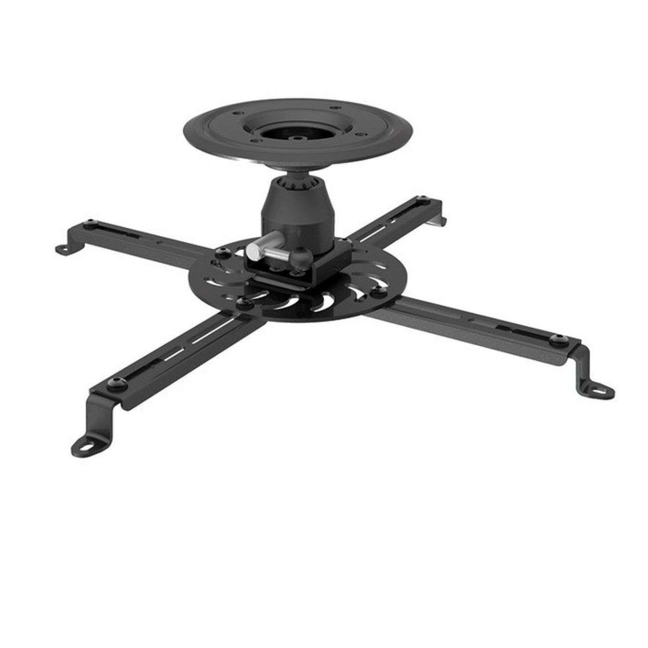 Стойка за проектор Sunne PRO300SB, за таван, въртене на 360° и наклон до 20°, до 25кг, черна Стойка за проектор Sunne PRO300SB, за таван, въртене на 360 и наклон до 20, до 25кг, черна в Презентация аксесоари - | Alleop