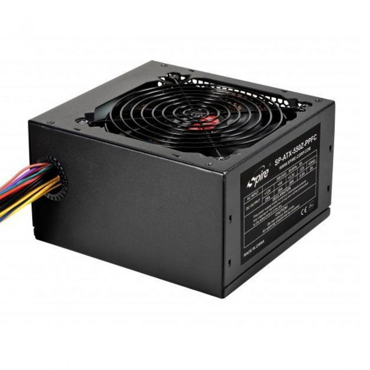 Захранване Spire Pearl 550W 550Z-PPFC-L, 80+, Active PFC, 120мм вентилатор, черно Захранване Spire Pearl 550W 550Z-PPFC-L, 80+, Active PFC, 120мм вентилатор, черно в Захранвания Настолни компютри - | Alleop