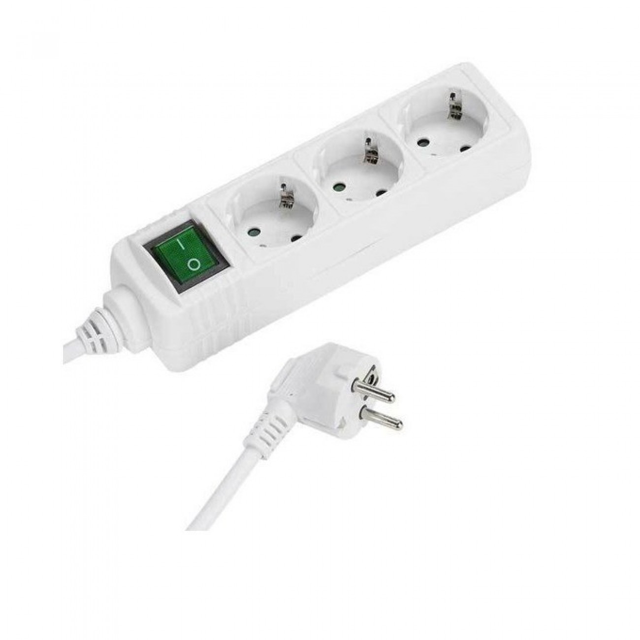 Разклонител Vivanco 31044, 3 гнезда, On/Off бутон, 3м, бял Разклонител Vivanco 31044, 3 гнезда, On/Off бутон, 3м, бял в Разклонители - | Alleop