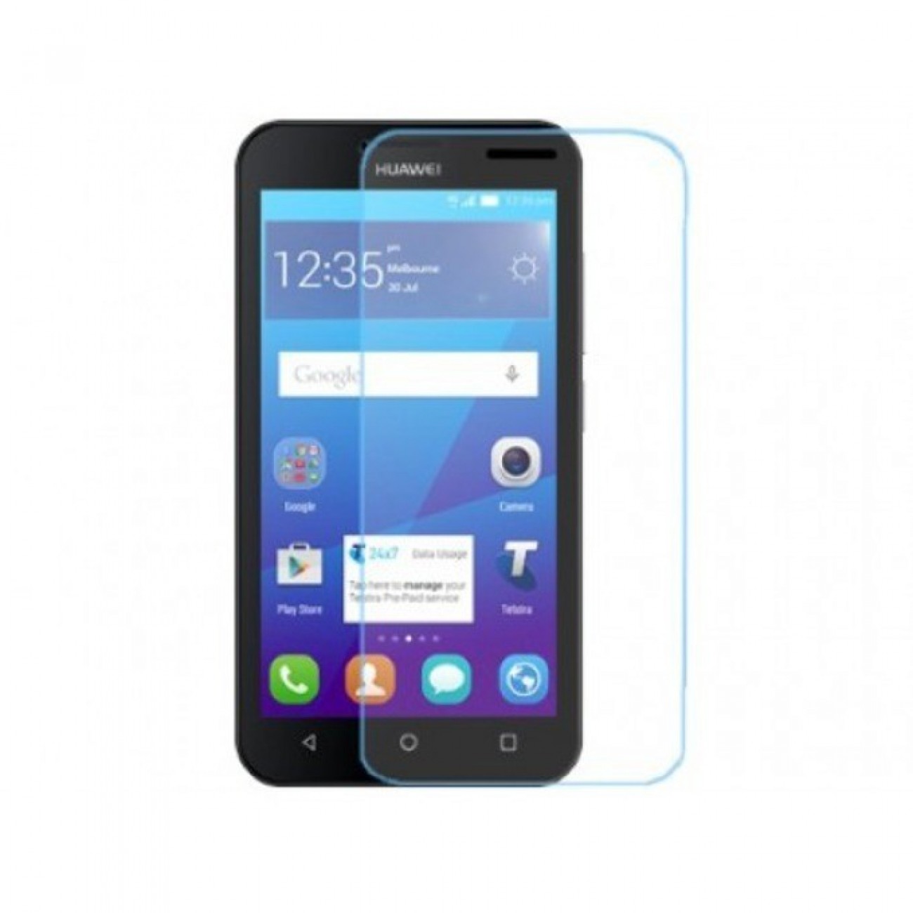 Протектор от закалено стъкло /Tempered Glass/ DeTech за Huawei Y5 II Протектор от закалено стъкло /Tempered Glass/ DeTech за Huawei Y5 II в Защитно фолио - | Alleop