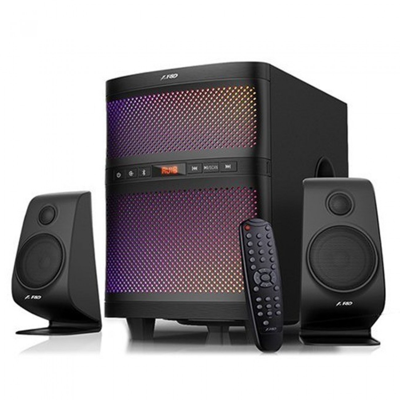 Тонколона Fenda F580X, 2.1, 70W(2x17.5+ 35W)RMS, Bluetooth 4.0, USB, черна, Led, SD слот Тонколона Fenda F580X, 2.1, 70W(2x17.5+ 35W)RMS, Bluetooth 4.0, USB, черна, Led, SD слот в Колони - | Alleop