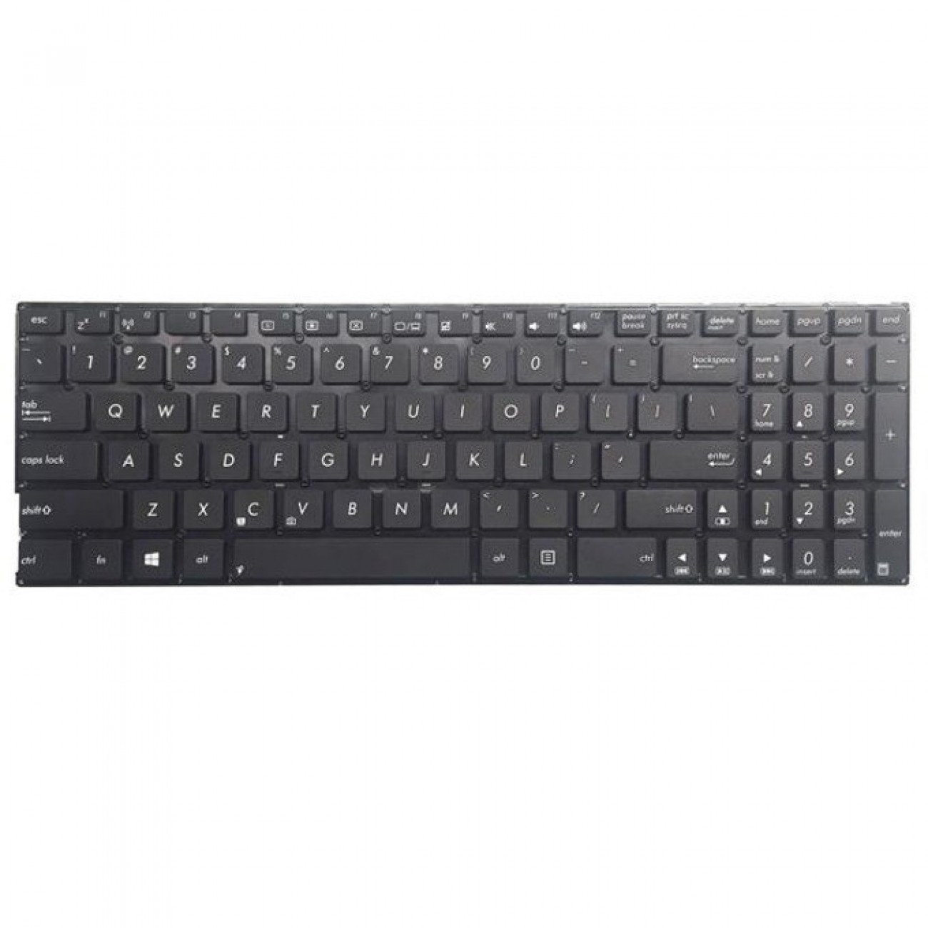 Клавиатура за ASUS X556, US, черна Клавиатура за ASUS X556, US, черна в Резервни части - | Alleop
