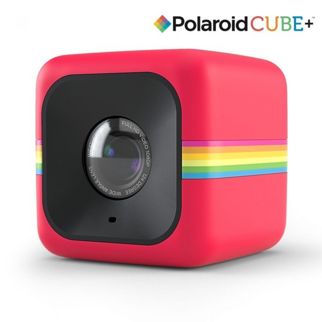 Екшън камера Polaroid CUBE Plus, Full HD, 124° зрителен ъгъл, microSD слот(до 64GB), microUSB Type B, устойчива на пръски, червена Екшън камера Polaroid CUBE Plus, Full HD, 124 зрителен ъгъл, microSD слот(до 64GB), microUSB Type B, устойчива на пръски, червена в Видеокамери - | Alleop
