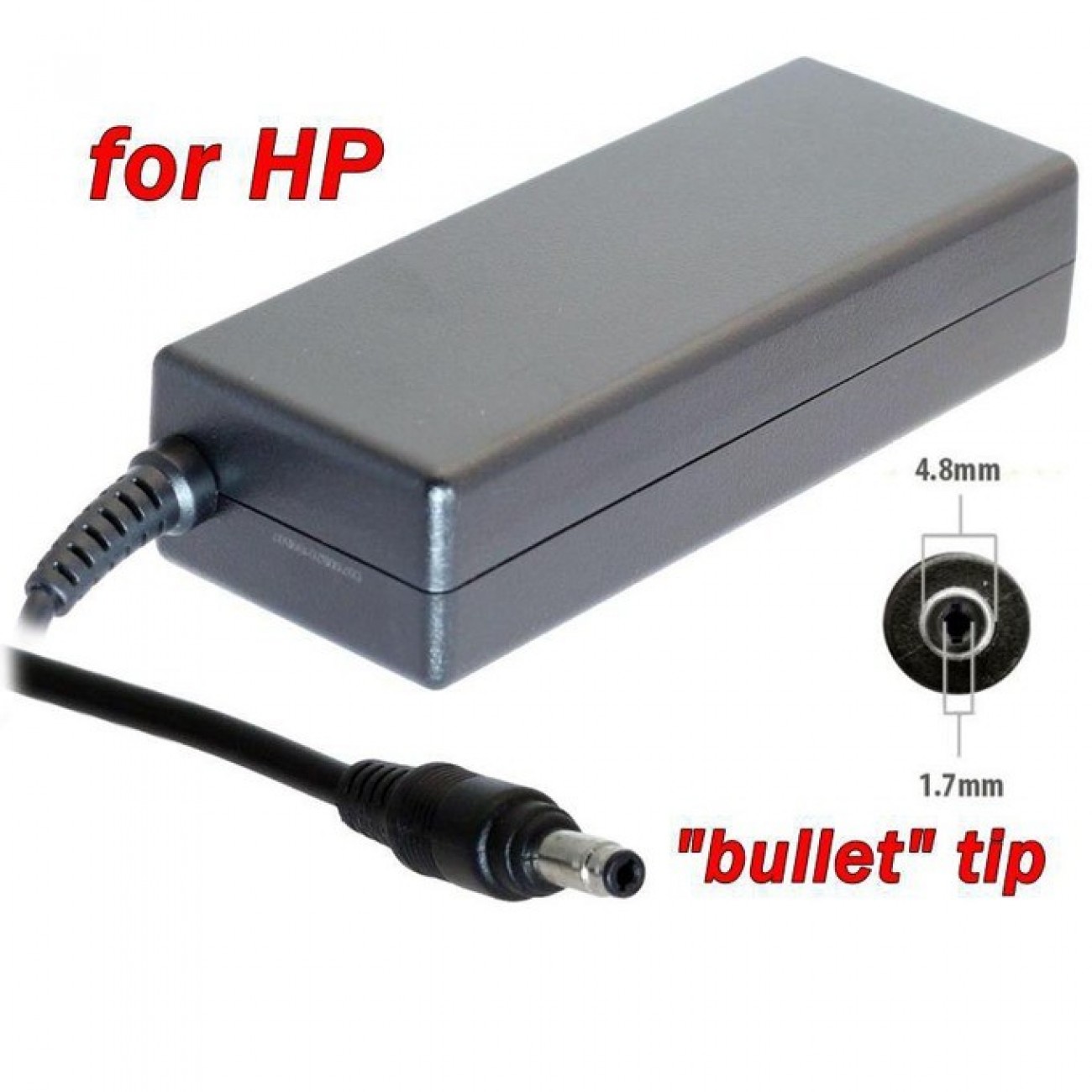 Захранване (заместител) за лаптопи HP, 19V/4.74A/90W, жак (4.8 x 1.7) Захранване (заместител) за лаптопи HP, 19V/4.74A/90W, жак (4.8 x 1.7) в Захранвания за Лаптопи - | Alleop