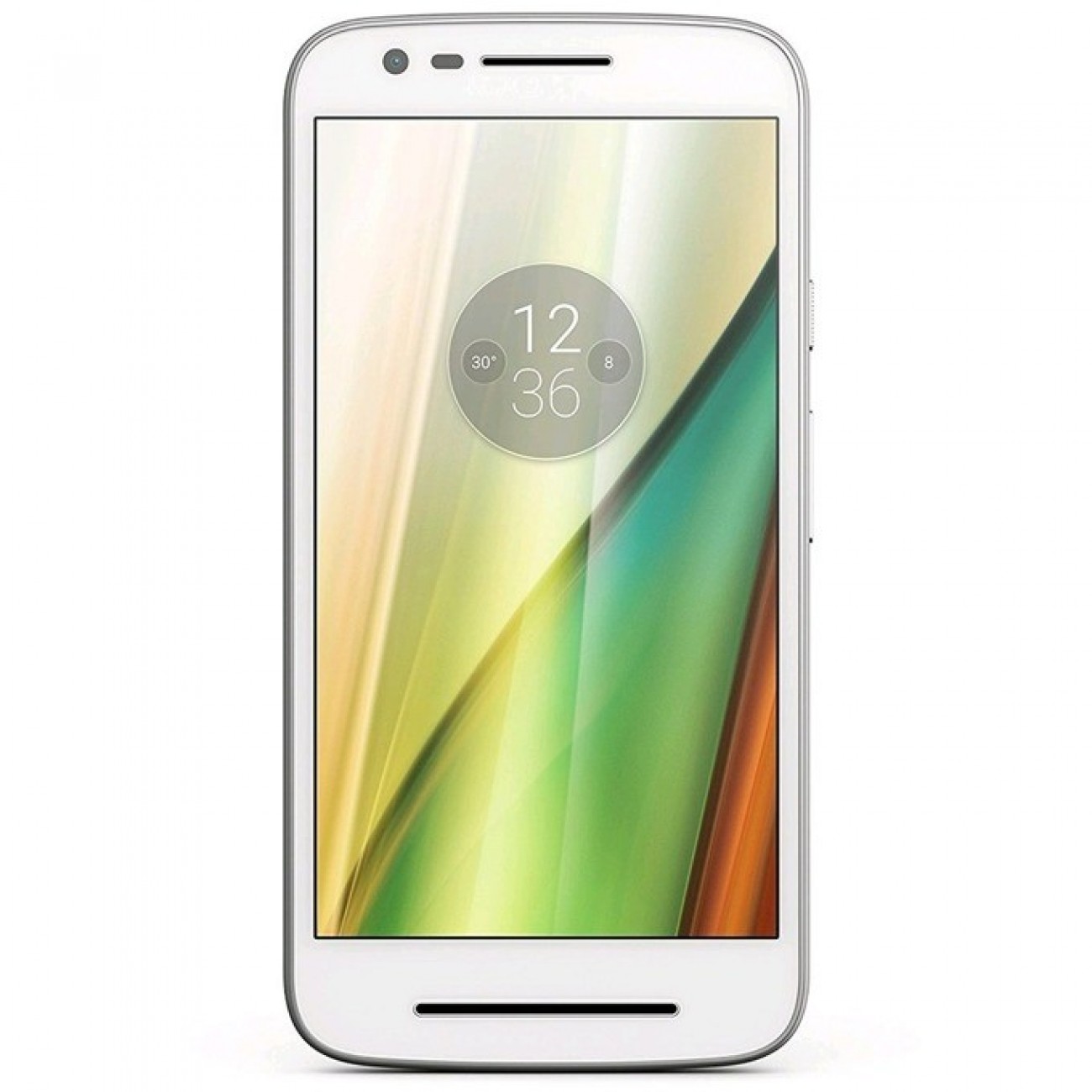 Смартфон Motorola Moto E3 (бял), 5 (12.7 cm) IPS дисплей, четириядрен Mediatek MT6735P 1.0 GHz Cortex-A53, 1GB RAM, 8GB Flash памет(+microSD слот), 8 & 5 Mpix camera, Android 6.0, 140g Motorola Moto E3 (бял), 5 (12.7 cm) IPS дисплей, четириядрен Mediatek MT6735P 1.0 GHz Cortex-A53, 1GB RAM, 8GB Flash памет(+microSD слот), 8 & 5 Mpix camera, Android 6.0, 140g в Мобилни телефони - | Alleop