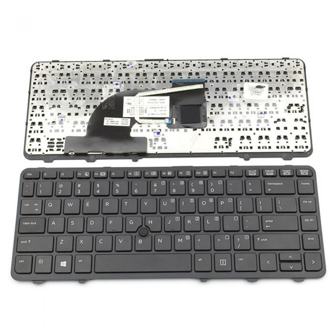 Клавиатура за HP ProBook 640 G1/645 G1, US, с рамка, черна Клавиатура за HP ProBook 640 G1/645 G1, US, с рамка, черна в Резервни части - | Alleop