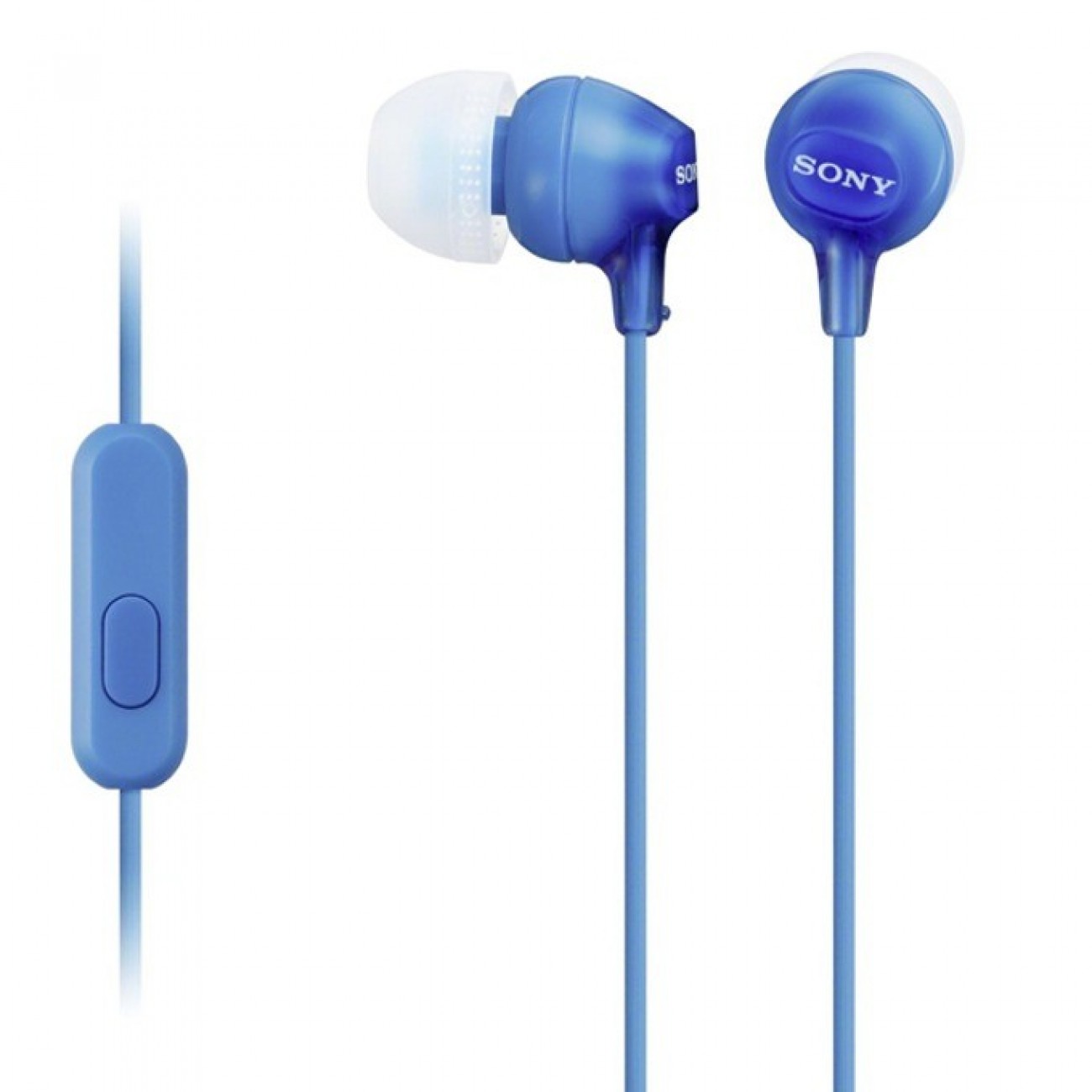 Слушалки Sony MDR-EX15AP, син Слушалки Sony MDR-EX15AP, син в Слушалки - | Alleop