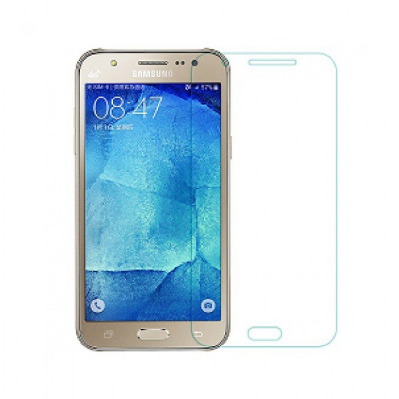 Протектор от закалено стъкло /Tempered Glass/ DeTech за Samsung Galaxy J5 2016 Протектор от закалено стъкло /Tempered Glass/ DeTech за Samsung Galaxy J5 2016 в Защитно фолио - | Alleop