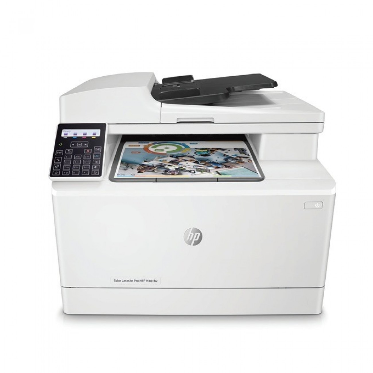 Мултифункционално лазерно устройство HP Color LaserJet Pro MFP M181fw, цветен, принтер/копир/скенер/факс, 600 x 600 dpi, 16 стр/мин, LAN100, Wi-Fi, USB, A4 Мултифункционално лазерно устройство HP Color LaserJet Pro MFP M181fw, цветен, принтер/копир/скенер/факс, 600 x 600 dpi, 16 стр/мин, LAN100, Wi-Fi, USB, A4 в Мултифункционали и MFP - | Alleop