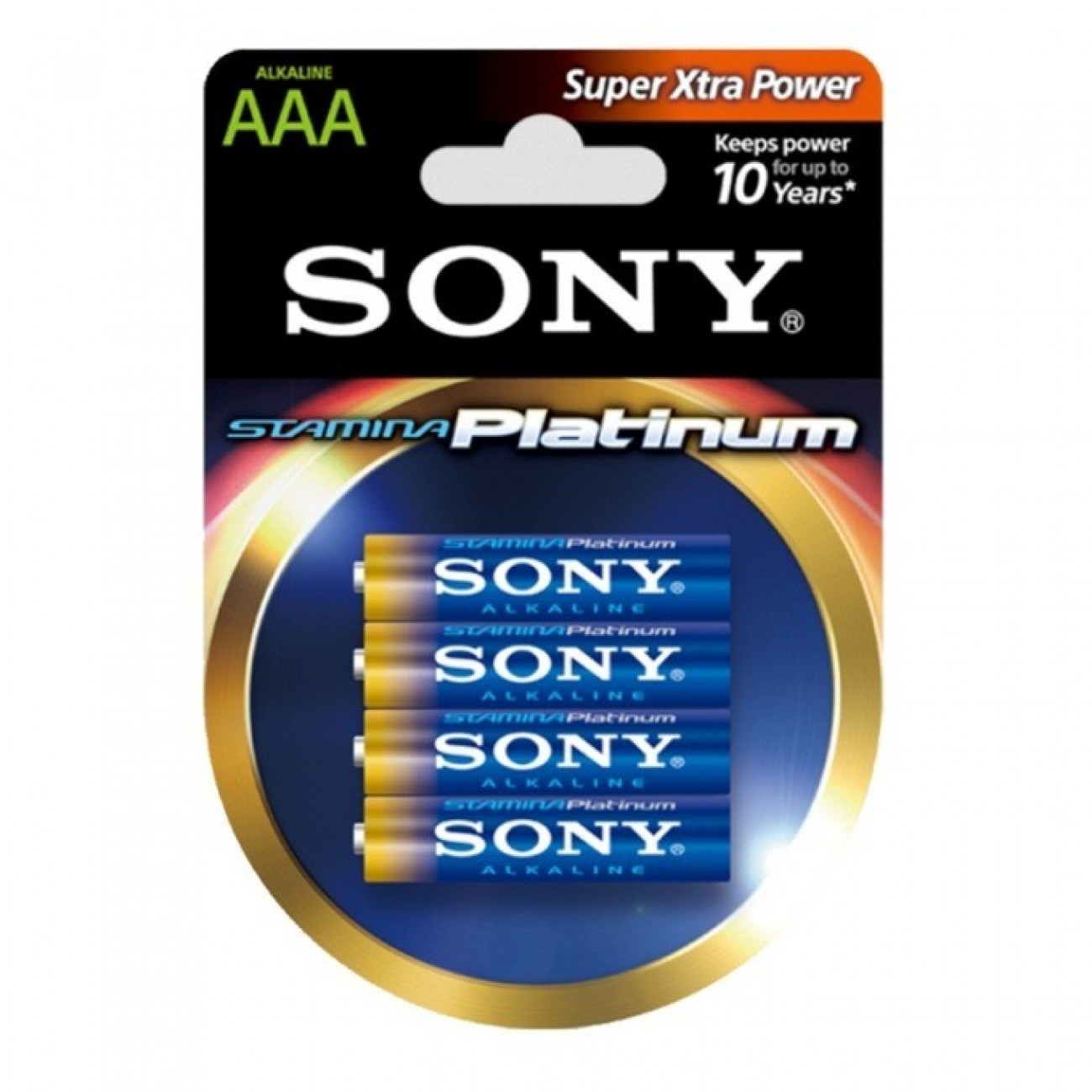 Батерия алкална Sony AM4PTB4D R03 Stamina Platinum, 1.5V, 4бр. Батерия алкална Sony AM4PTB4D R03 Stamina Platinum, 1.5V, 4бр. в Стандартни Еднократни батерии - | Alleop