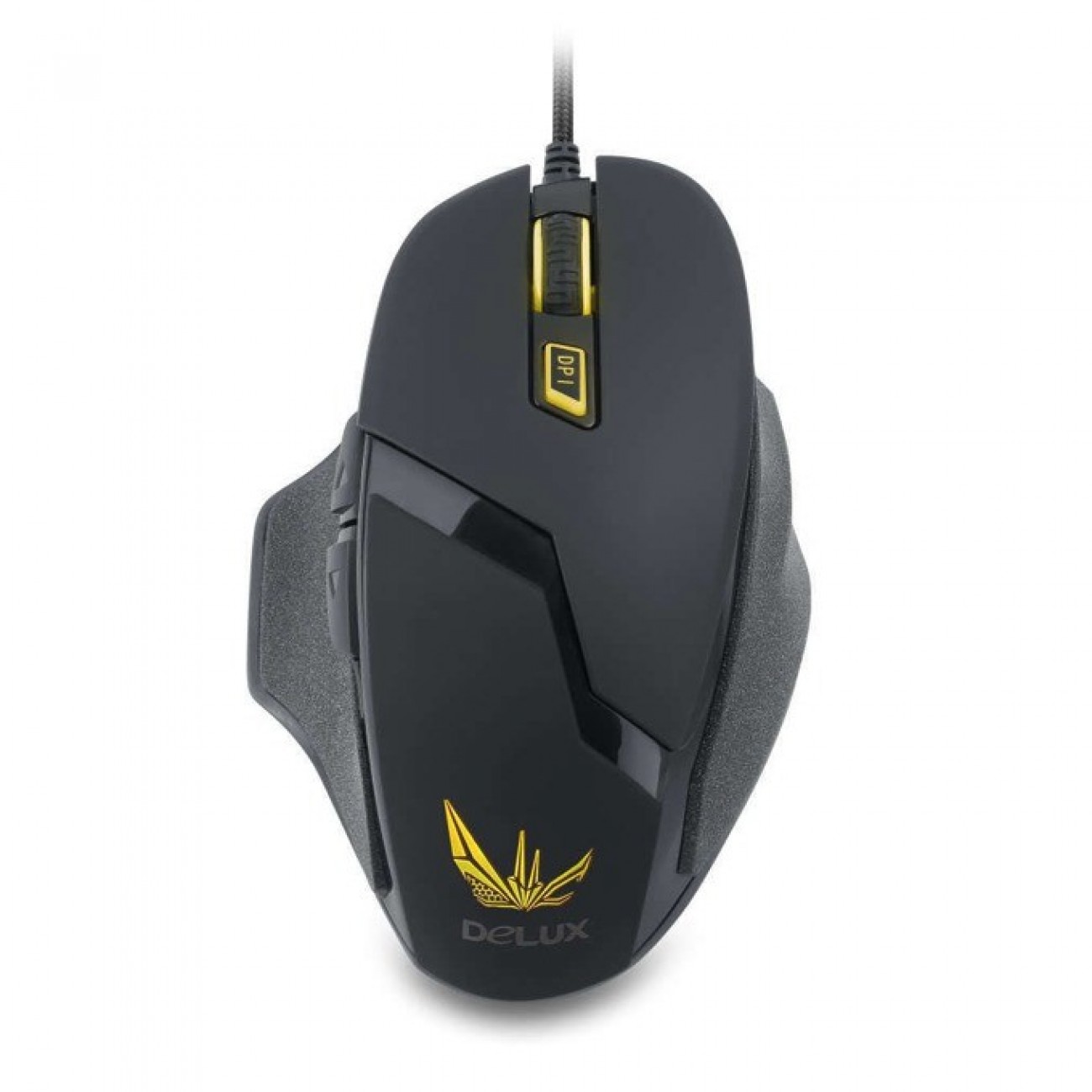 Мишка DELUX DLM 612BU USB, 4000 dpi, USB, черна Мишка DELUX DLM 612BU USB, 4000 dpi, USB, черна в Мишки - | Alleop