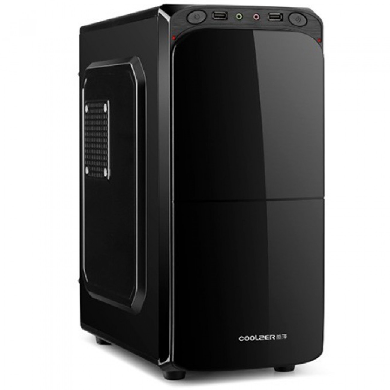 Кутия VLine F03, Micro ATX, черна, с 450W захранване Кутия VLine F03, Micro ATX, черна, с 450W захранване в Компютърни кутии - | Alleop