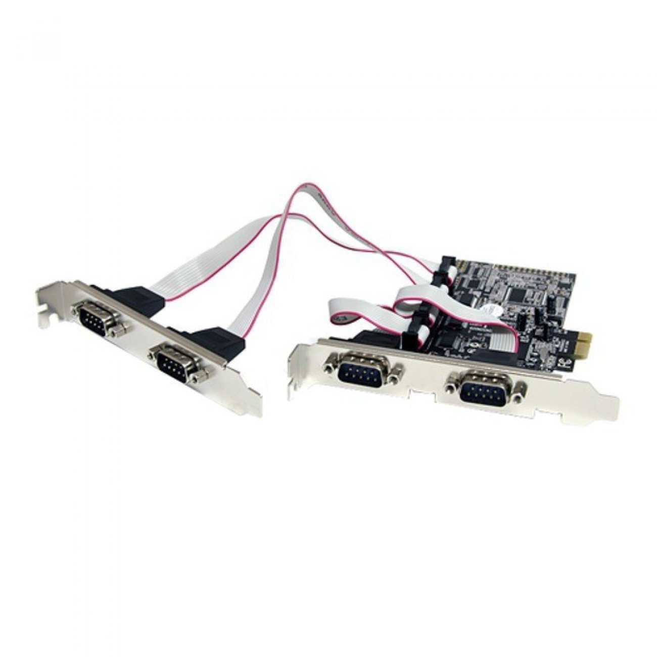Kонтролер Estillo PCI-ex 4S serial port за настолен компютър Kонтролер Estillo PCI-ex 4S serial port за настолен компютър в Контролери - | Alleop