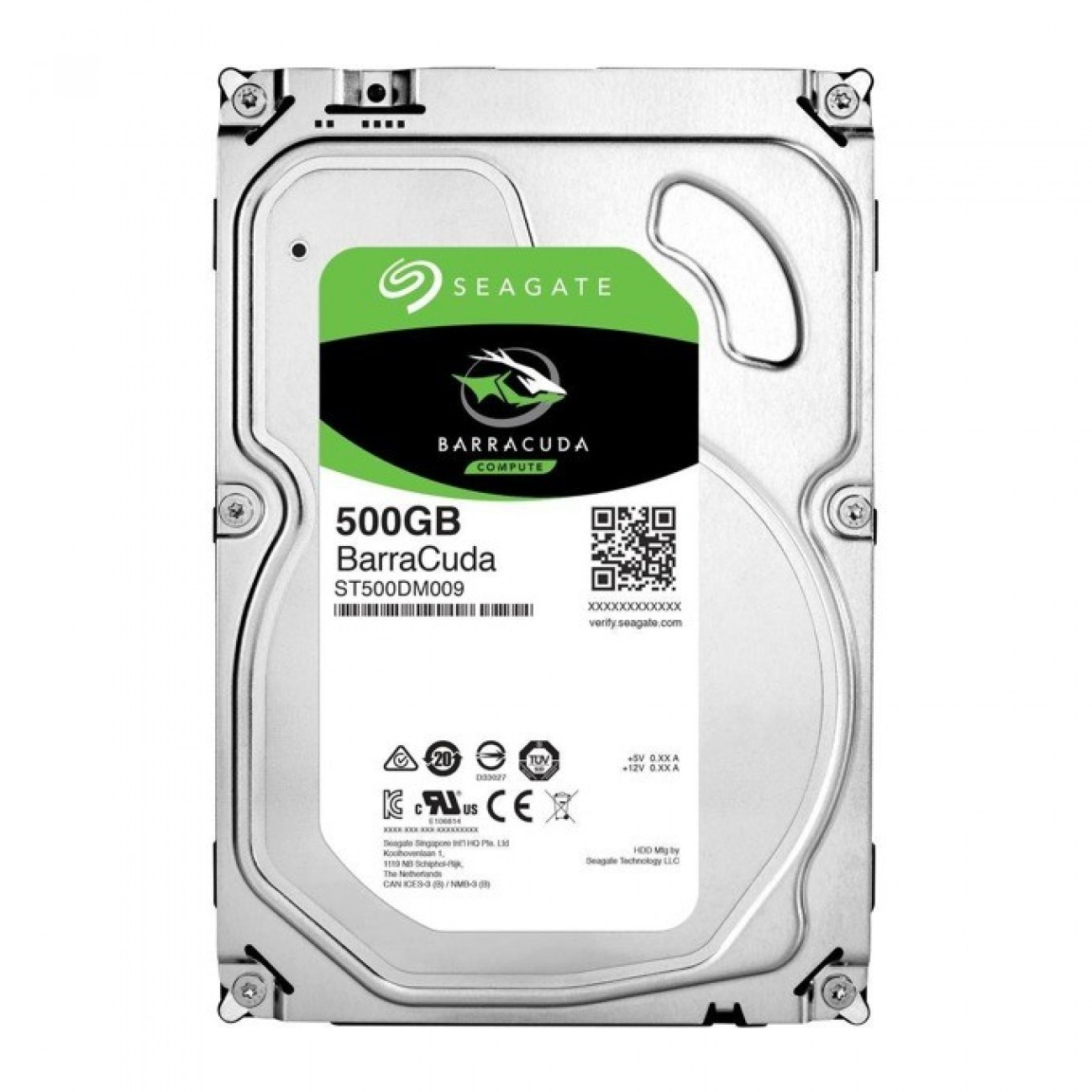 Твърд диск 500GB Seagate BarraCuda, SATA 6Gb/s, 7200 rpm, 32MB кеш, 3.5 (8.89cm) 500GB Seagate BarraCuda, SATA 6Gb/s, 7200 rpm, 32MB, 3.5 (8.89cm) в Твърди дискове Вътрешни - | Alleop