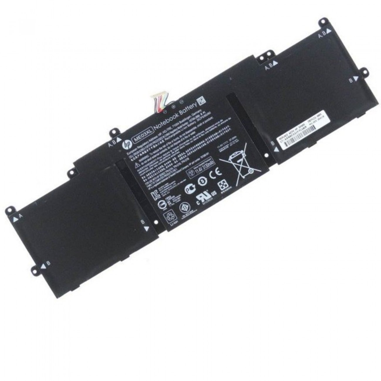 Батерия (оригинална) за Лаптоп HP STREAM 11 STREAM 13 787521-005 ME03XL, 11.4V, 3220 mAh Батерия (оригинална) за Лаптоп HP STREAM 11 STREAM 13 787521-005 ME03XL, 11.4V, 3220 mAh в Батерии за Лаптоп - | Alleop