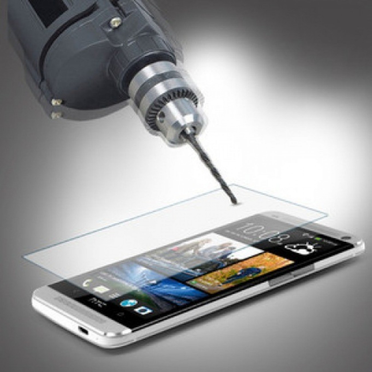 Протектор от закалено стъкло /Tempered Glass/ за HTC One M7, прозрачно Протектор от закалено стъкло /Tempered Glass/ за HTC One M7, прозрачно в Защитно фолио - | Alleop