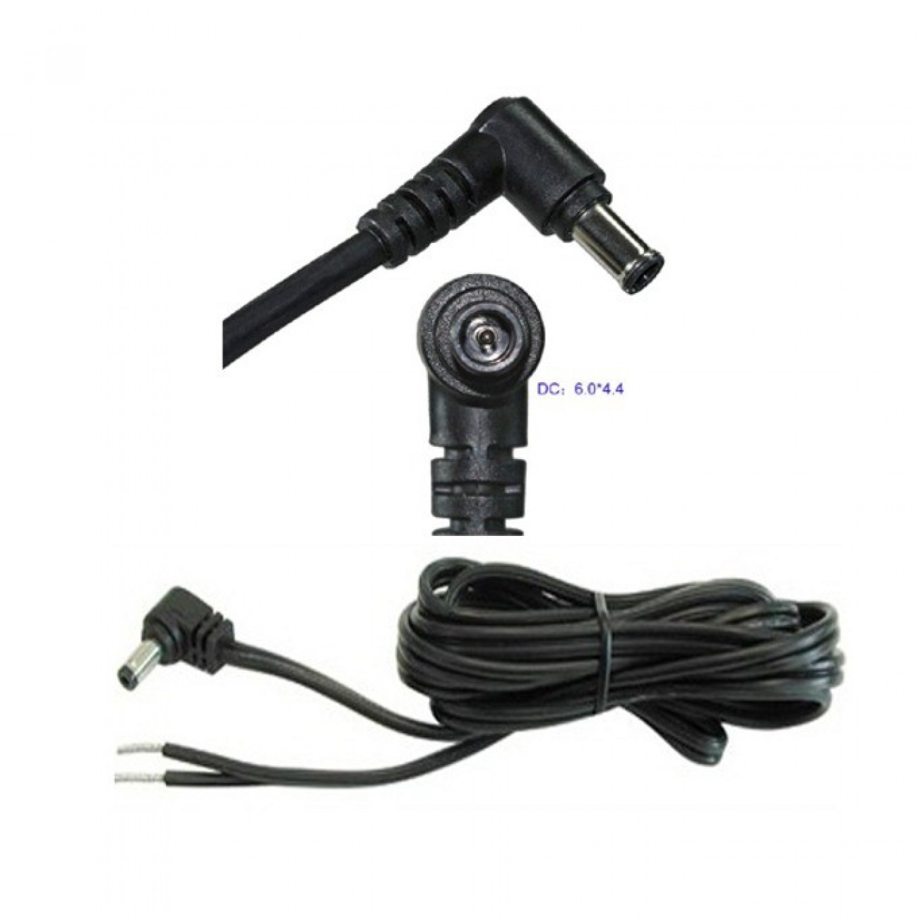Захранващ кабел за Sony 6.0*4.4мм 90W 1,2м Захранващ кабел за Sony 6.0*4.4мм 90W 1,2м в Захранвания аксесоари - | Alleop