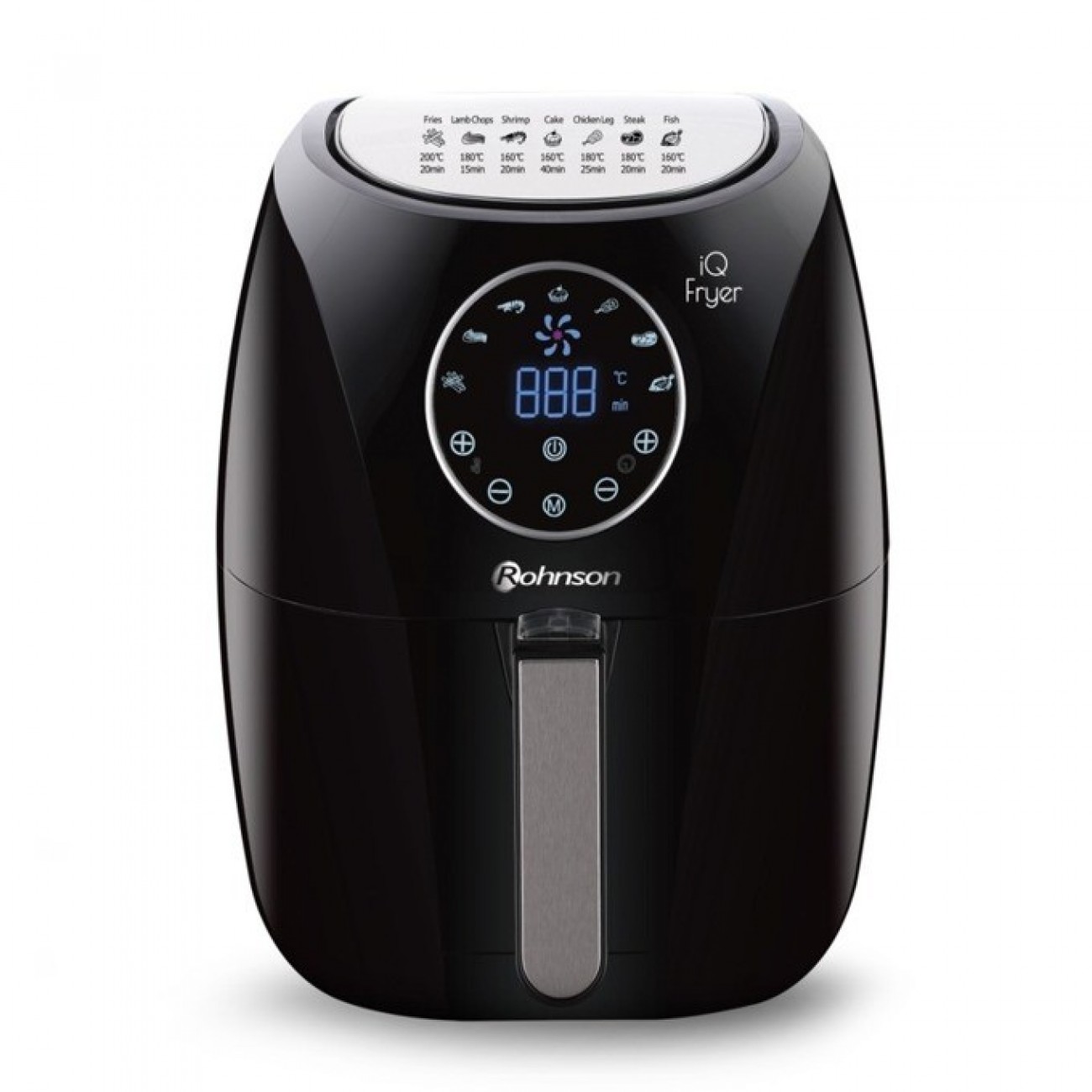 Фритюрник Rohnson R-2810, 60 минутен таймер, защита от прегряване, 1400 W, черен Фритюрник Rohnson R-2810, 60 минутен таймер, защита от прегряване, 1400 W, черен в Фритюрници - | Alleop