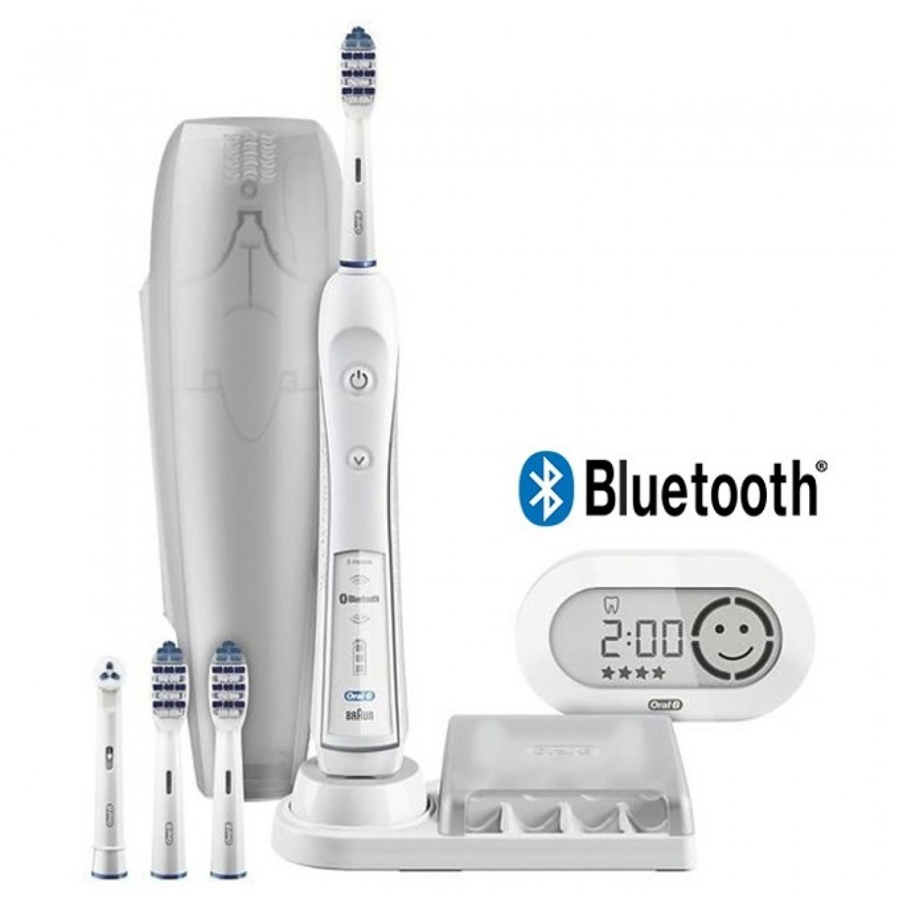 Ел.четка за зъби Braun Oral-B TriZone 6200 SmartGuide, Bluetooth, бяла Ел.четка за зъби Braun Oral-B TriZone 6200 SmartGuide, Bluetooth, бяла в Четки за зъби - Braun | Alleop