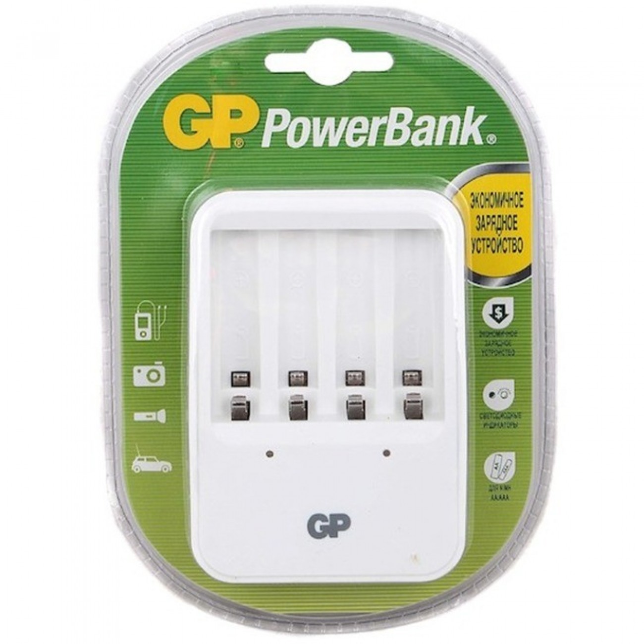 Зарядно у-во GP Batteries PB420 GS-UC1, за батерии AA/AAA Зарядно у-во GP Batteries PB420 GS-UC1, за батерии AA/AAA в Зарядни устройства за батерии - GP Batteries | Alleop