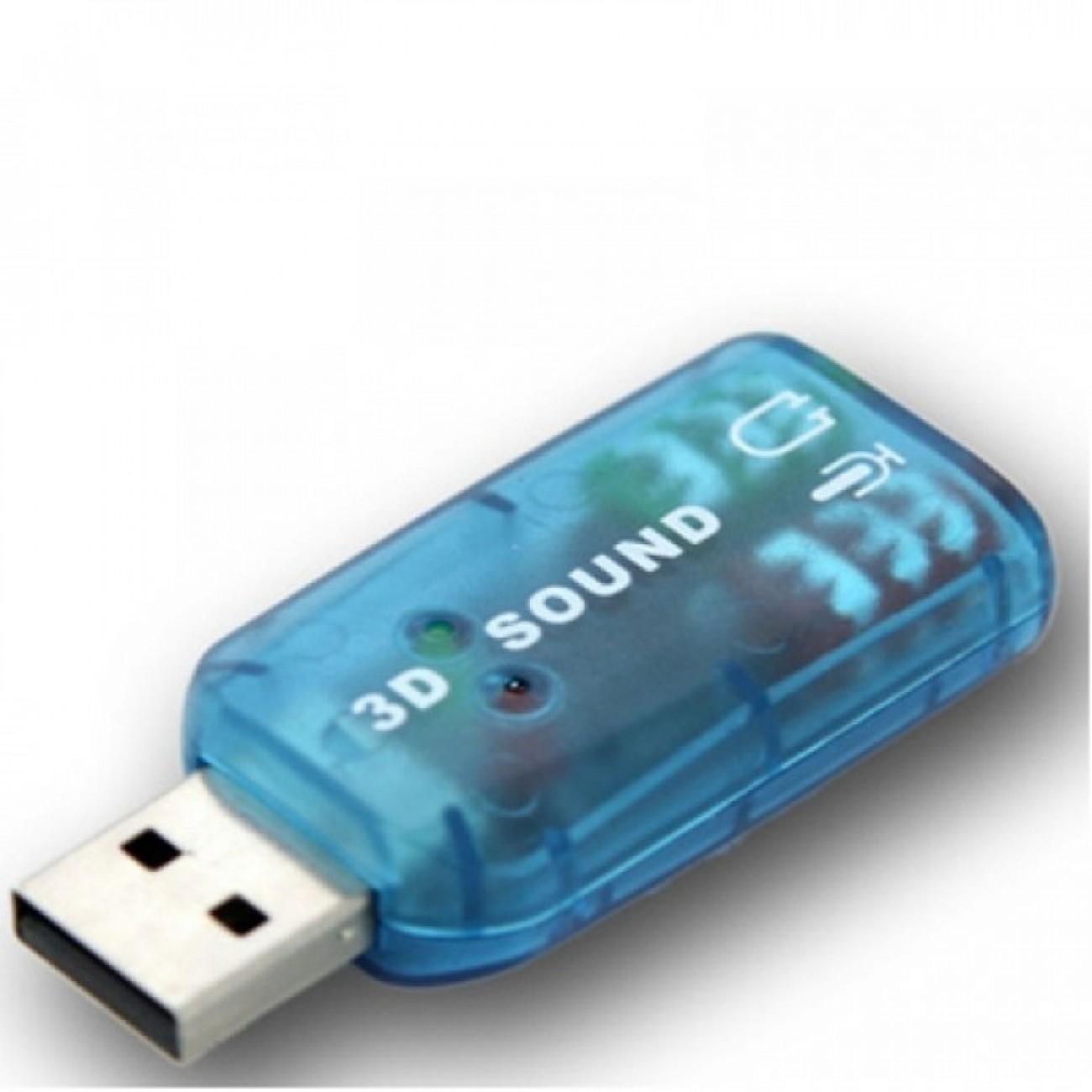Външна звукова карта, USB, 3.5mm жак, MIC жак, синя Външна звукова карта, USB, 3.5mm жак, MIC жак, синя в Звукови карти - Noname | Alleop